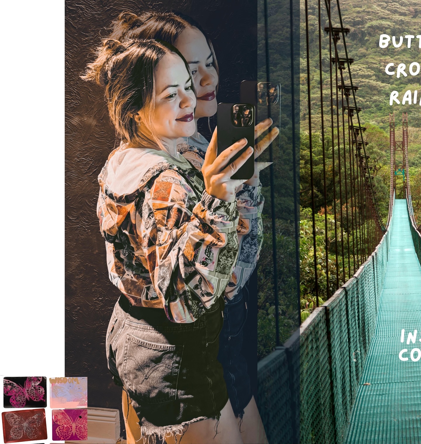 🦋Crop Rain Drop because tonight’s art show downtown is rained out, but you can support online instead! #colortheworldkind