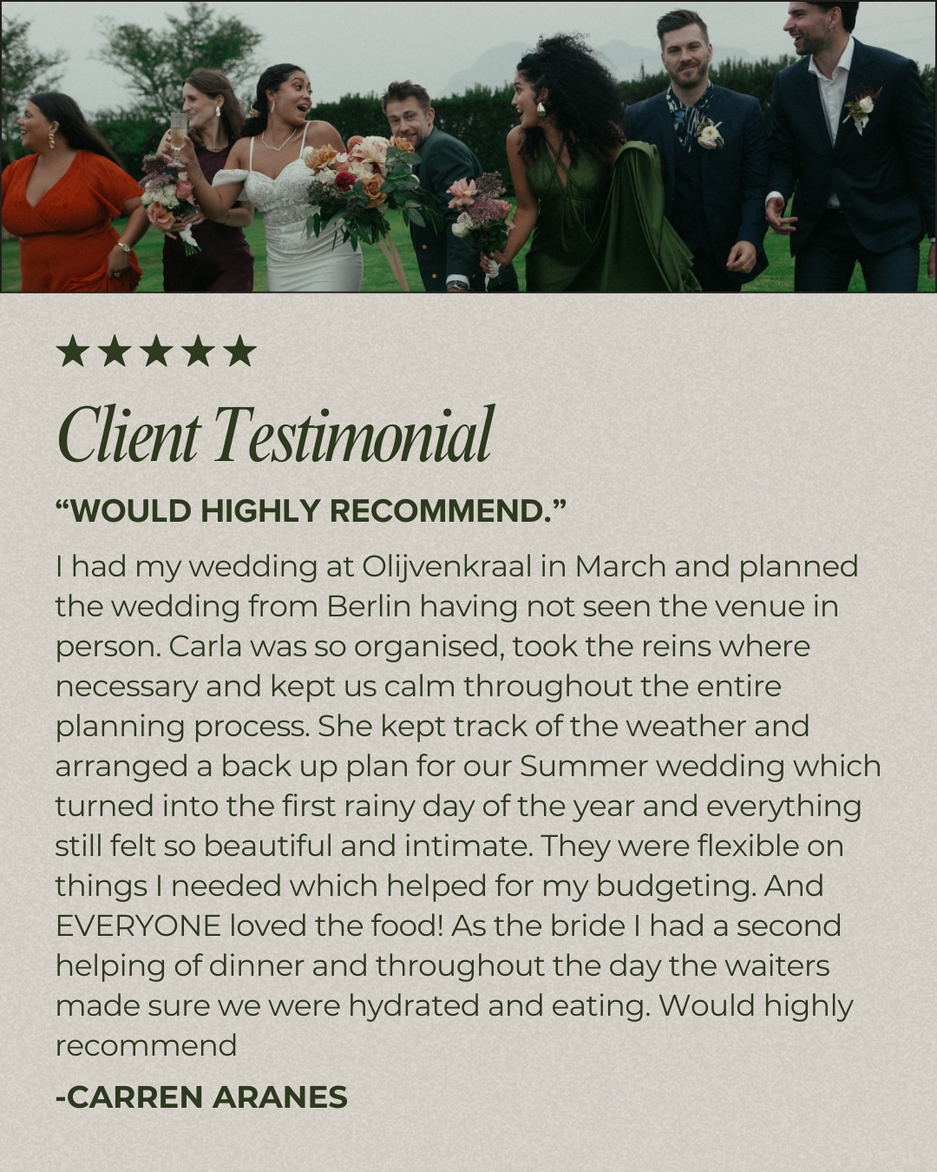 Planning a wedding from across the world without even seeing the venue in person? This bride did just that - and here’s what she had to say about her Olijvenkraal experience. 🌿💍
#weddingvenuelove #westerncapeweddings #paarlweddingvenue #capewinelandsweddings #Olijvenkraal #wineestate