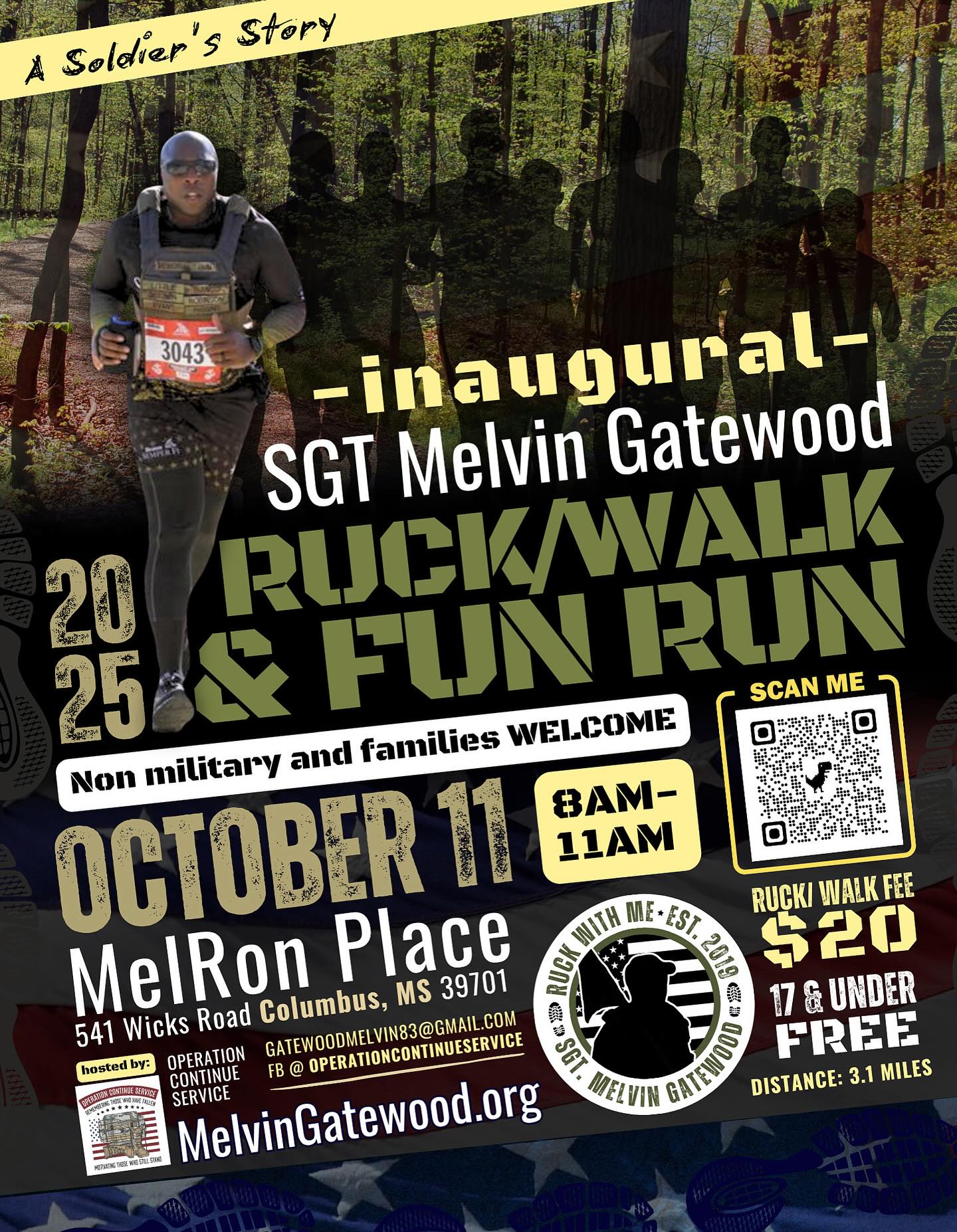 https://runsignup.com/Race/MS/Columbus/InauguralSgtMelvinGatewoodRuckWalkFunRun