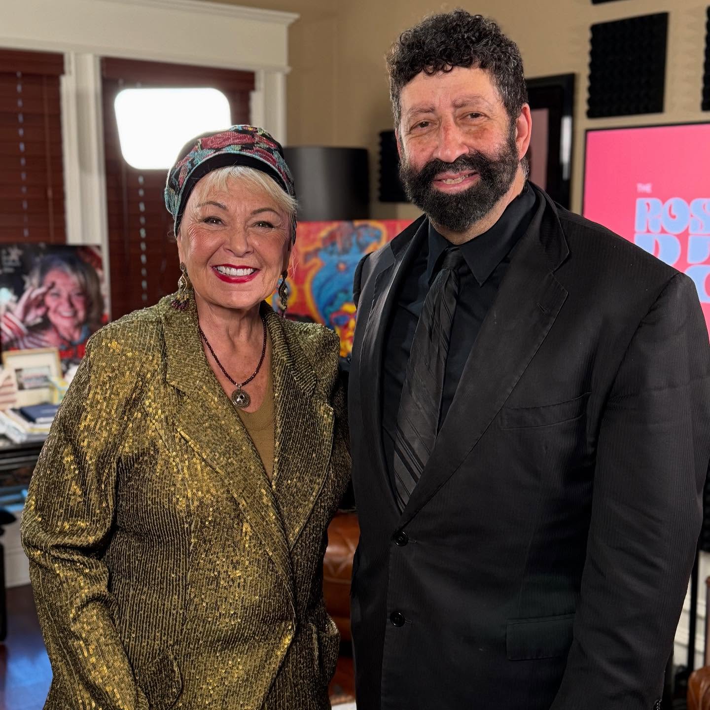 This week on The Roseanne Barr Podcast, Roseanne welcomes Jonathan Cahn—prophetic voice, bestselling author, and the man who connects the dots between ancient scripture and America’s headlines. From shaking world events to the spiritual warfare playing out behind the curtain, Jonathan lays out the warnings and the hope buried in biblical prophecy.
Together, Roseanne and Jonathan dive into the clash of kingdoms, the fall of idols, and the call for America to return to God before it’s too late. It’s raw, it’s urgent, and it’s the kind of conversation you won’t hear anywhere else.
If you’ve ever wondered what the Bible really says about the times we’re living in—this episode will leave you with chills, laughter, and maybe even a little conviction. #roseanne #roseannebarr #roseannebarrpodcast #jonathancahn