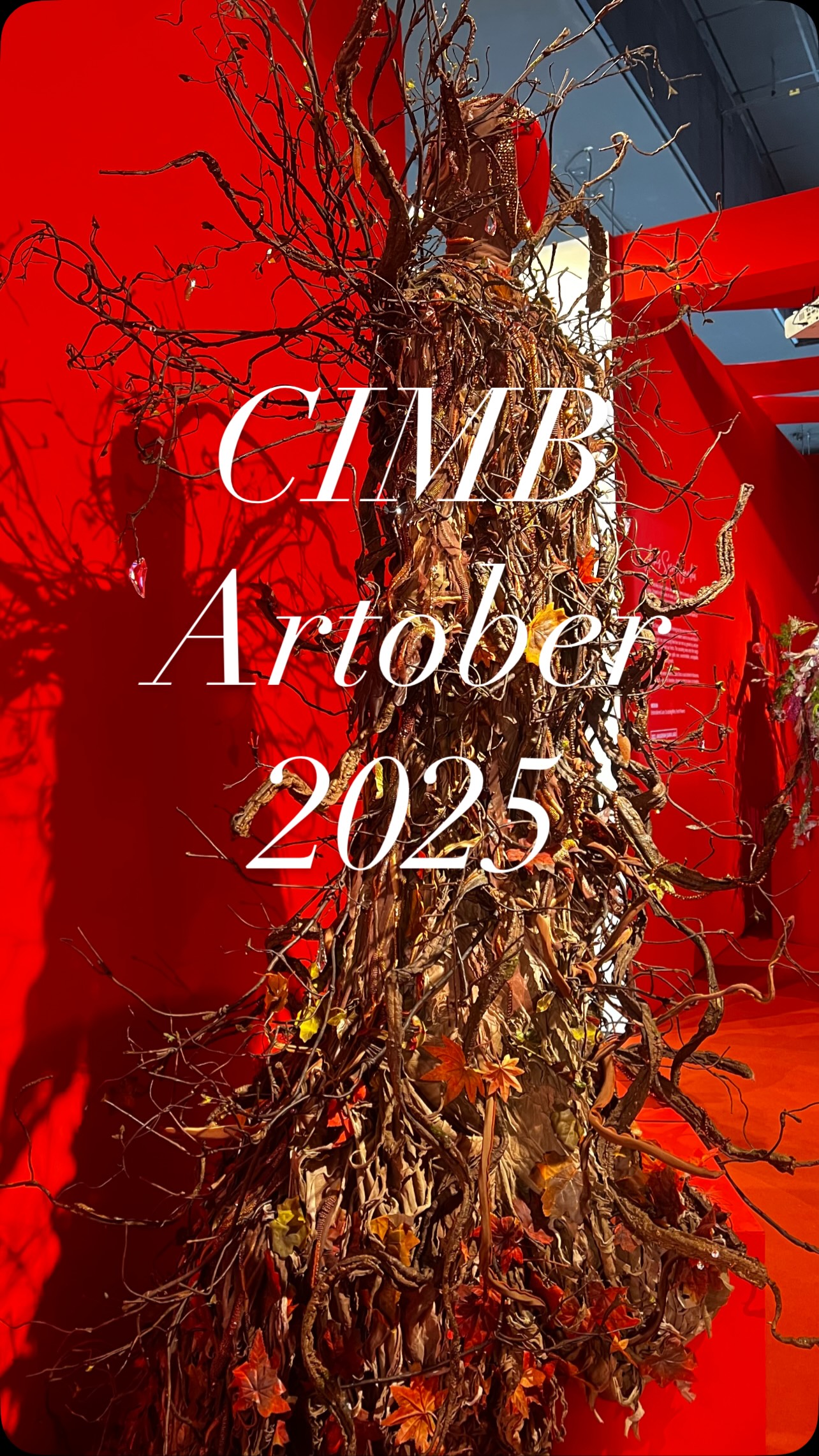 There’s something healing about being surrounded by art. At CIMB Artober, every piece had a story, and together they reminded me why creativity connects us all. #cimbartober #contemparyart #malaysiaartscene #melindalooi #anisaarab #annekoh