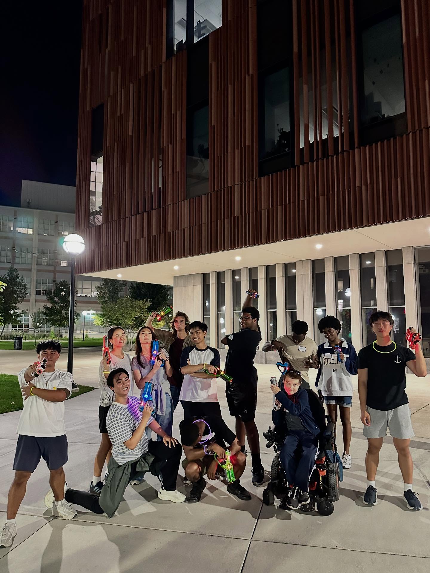 Scenes from last week’s Anchor Large Group featuring Laser tag & Bible study 🥹😎
NO LARGE GROUP TONIGHT SINCE WE’RE GOING TO FALL RETREAT TONIGHT!! 🍁🍂🙏
RIDES 🚙🚙: 6:30PM @ The Cube!!