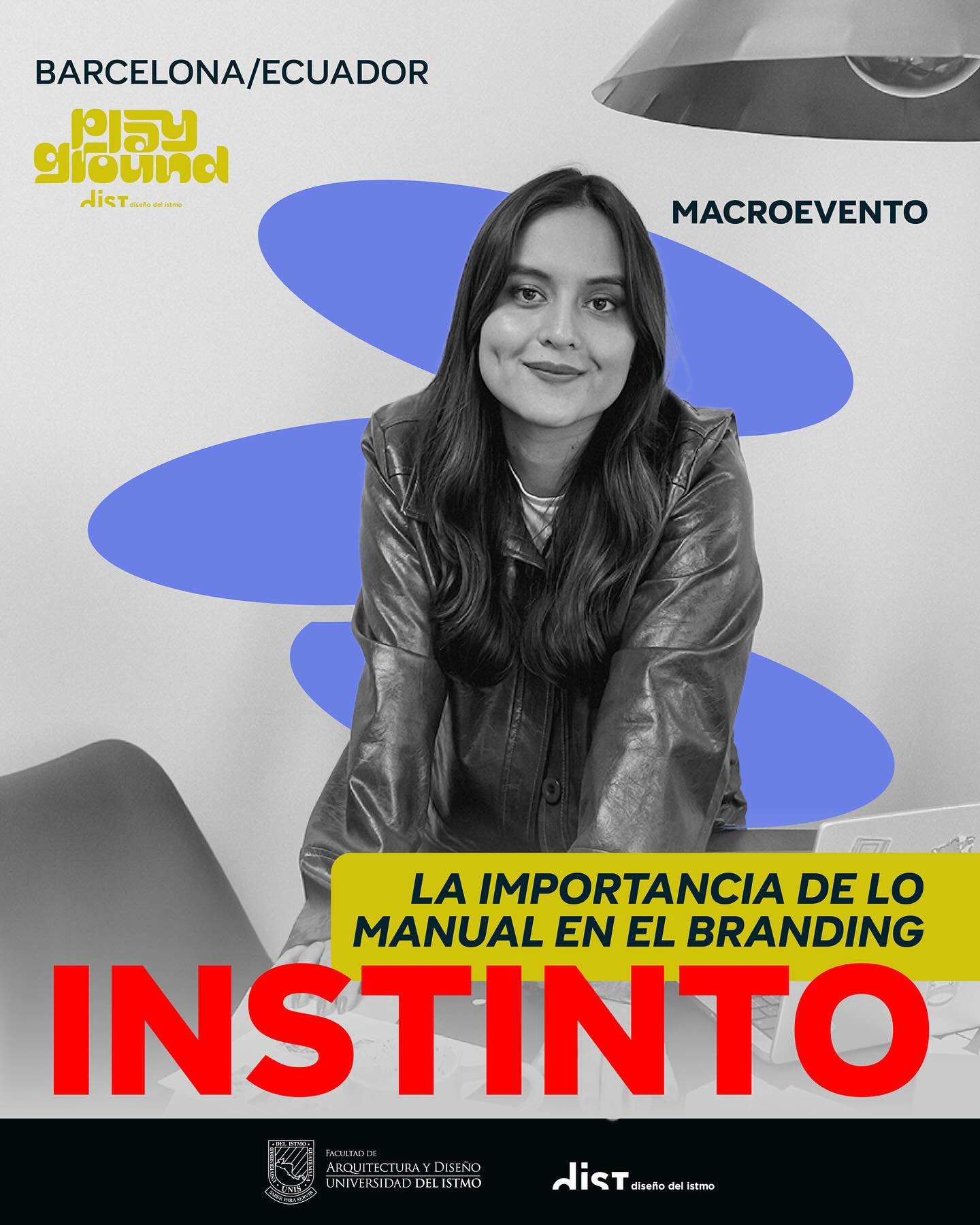 Desde Barcelona/Ecuador llega Instinto (@instinto.ai) al Macroevento con “La importancia de lo manual en el branding”.
🫧
#DISTPlayground