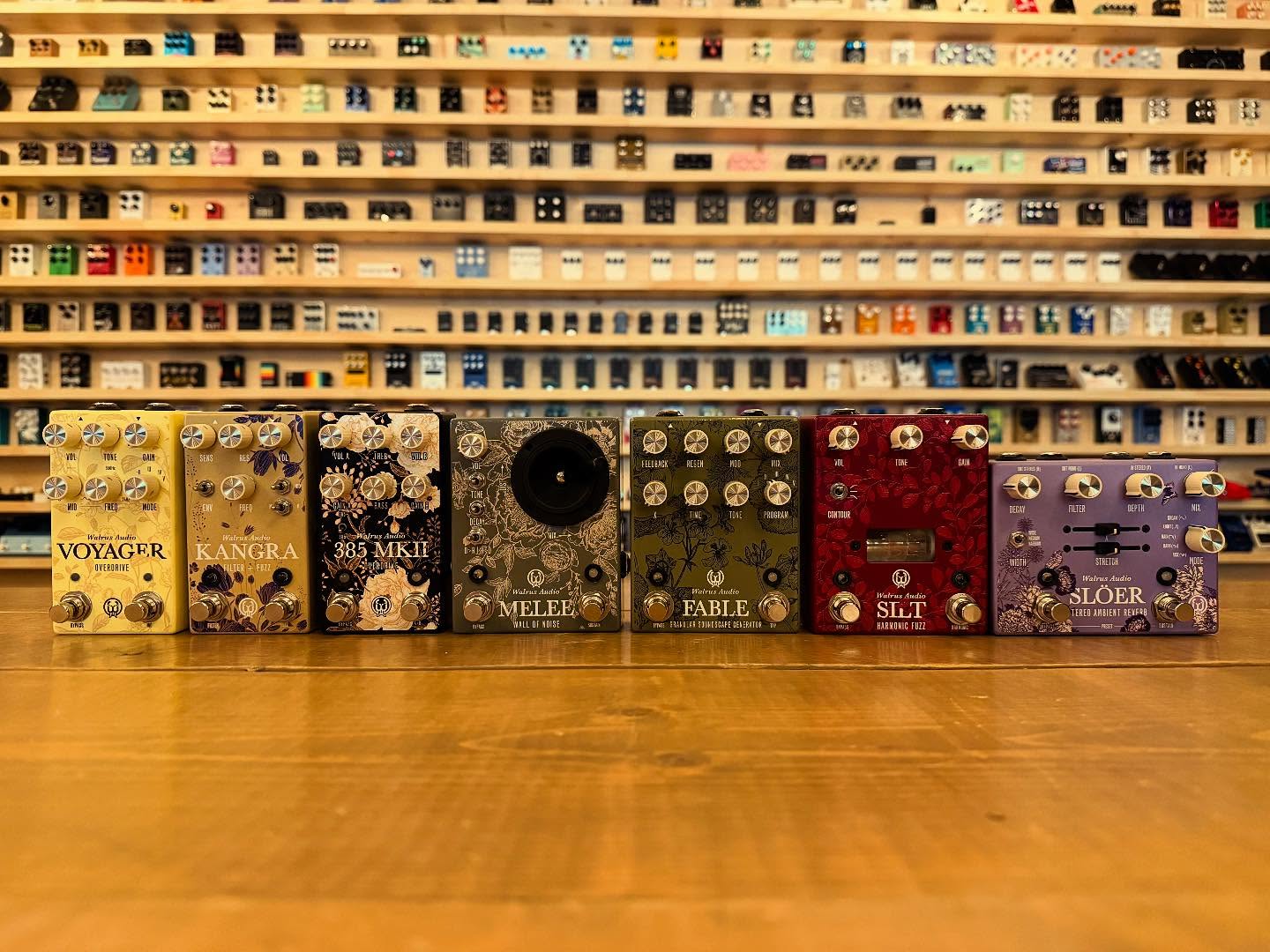 We got in a few of the Walrus Audio Floral Edition pedals in stock! We only have what’s pictured so send a message if you want one!