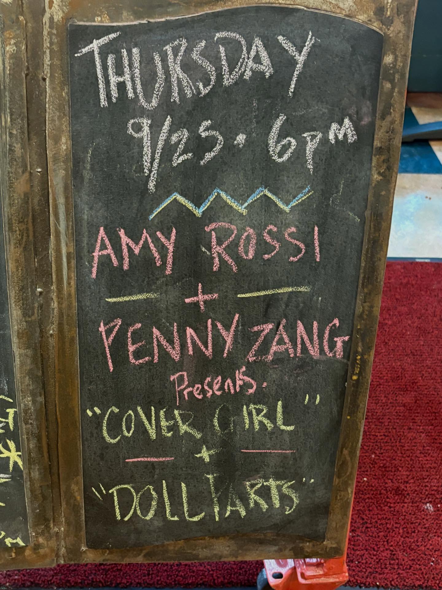 Had so much fun talking with @amyrossiwriter last night at @malapropsbookstore in Asheville. If you haven’t read The Cover Girl yet, this is your sign.
And now there are signed copies of both of our books at Malaprops!
#dollparts #bookevents #amyrossi #debutauthors2025