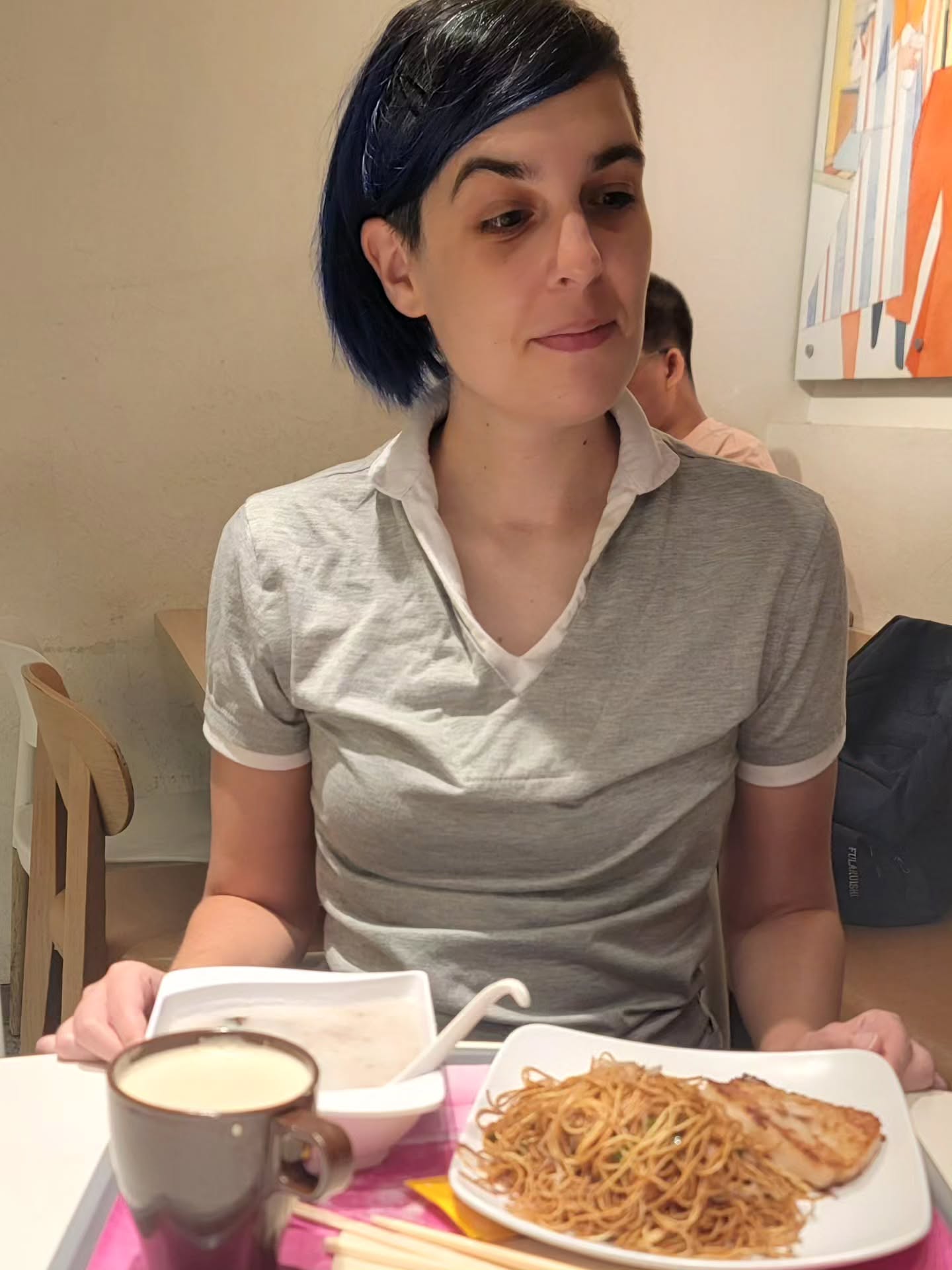 Day 7 Hong Kong
What a day. We started off getting breakfast, and made our way to this electronics mall, where Molly found me a cool art book, and Corey got me an awesome new mouse.
Did a bit of exploring, and we found ourselves on Toy Street, where I saw a collectible Gundam bike and then subsequently BOUGHT a collectible Gundam bike lol.
We strolled through the park a little bit, but after things started to get busier, we went back to the hotel to rest, and gathered the energy to go to the Bruce Lee memorial statue.
Spoiler- it was great!
Corey and I had to branch off on our own because we had dinner reservations at The Magic table. It was great! Loved the atmosphere and the food was very good. It was probably the most expensive meal of my life 😭 But I think everyone should experience a meal like that at least once.
Much later, we dragged ourselves back to the hotel room. I tried my best to get a Wong Kar Wai Style shot, but it was wonky. Oh well. Bed time now.
#hongkong
#gundammotor.
#brucelee
#themagictable