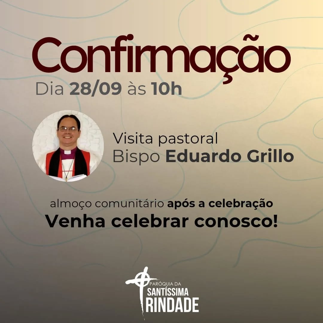 🎉Estamos em festa!🎊
Celebrando a vida e a criação divina, você é convidada (o) para festejar e celebrar conosco!
Teremos a confirmação de novos e novas membras (os) um almoço Comunitário, cada família participante contribuirá com um prato doce ou salgado.
Igreja a gente vive ! 💐🥰
#reinodedeus
#anglicancommunion
#darj
#cristãos
#vidanova
#rj