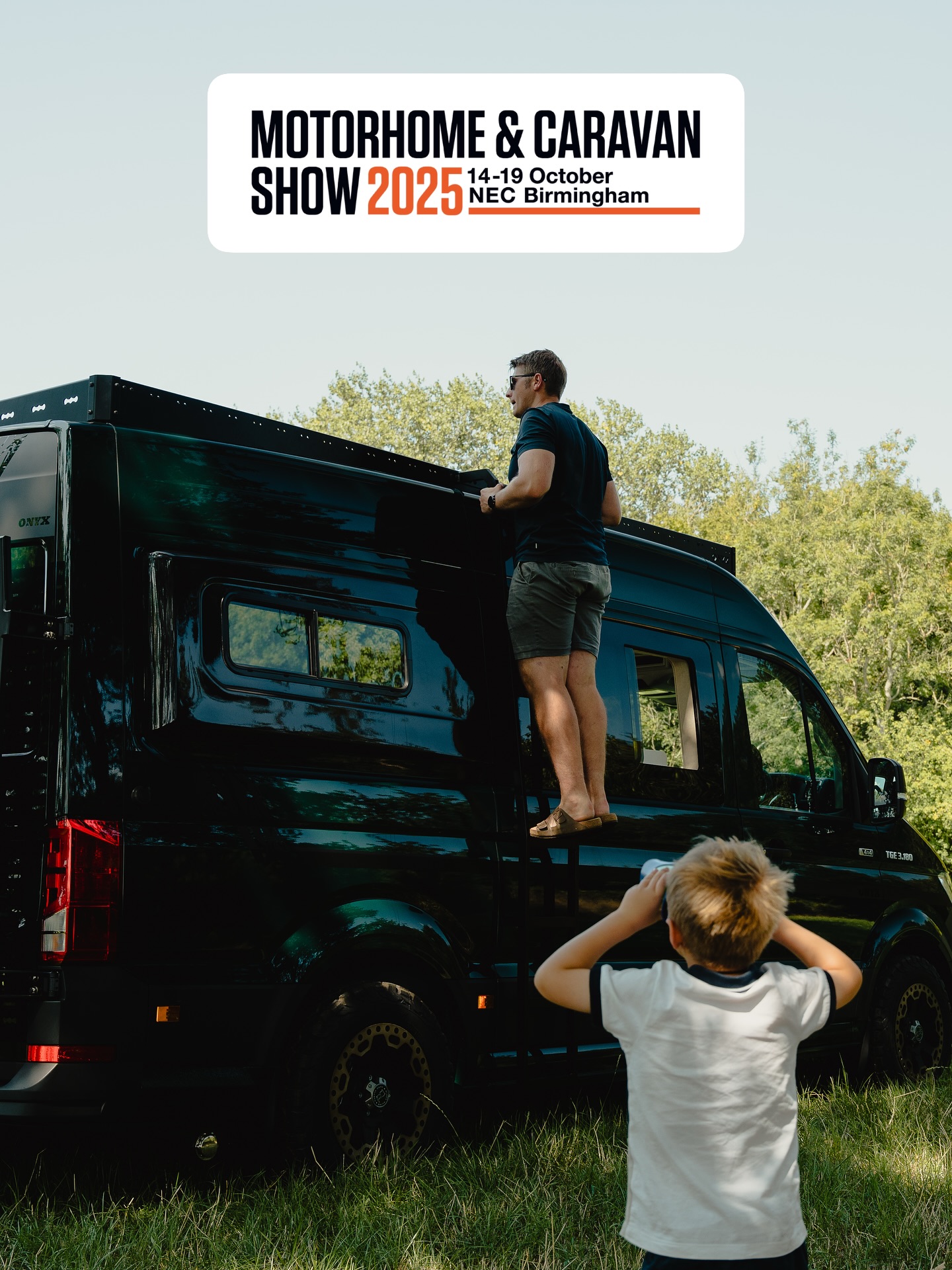 💥 Big News! 💥
Onyx Vans are exhibiting to the Motorhome & Caravan at the NEC 14-19 October 🚐
Come and see Summit 2.0 in person and chat adventure vans with us.
🗣️ We’re offering 30-minute stand meetings each day - book your slot now! (Link in bio)
#MotorhomeCaravanShow #MotorhomeShow2025 #nec2025 #onyxvansuk #campervan #adventurevan #mantge #craftercamper