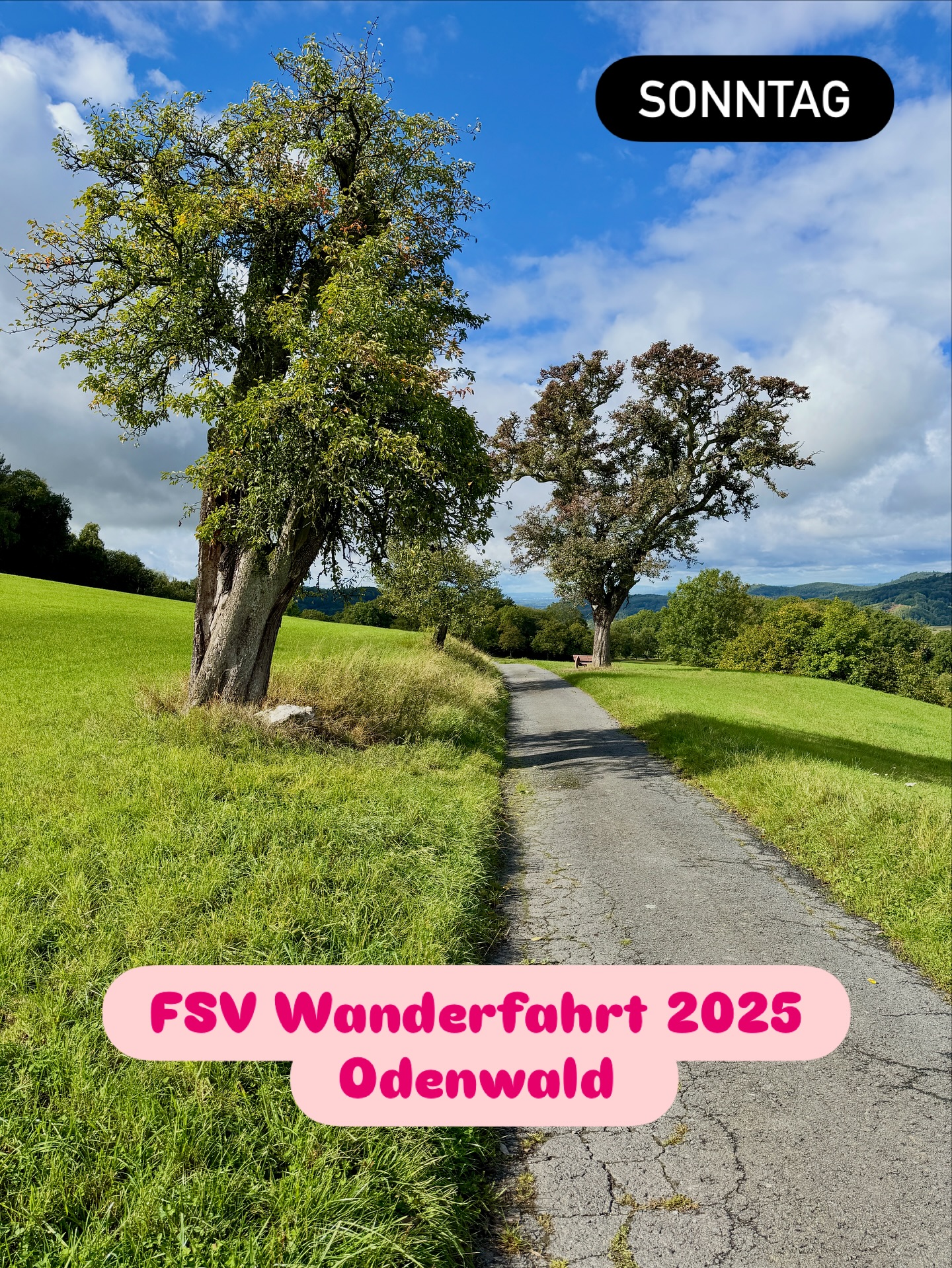 Sonntag 14.09.2025:
Wetter besser als angekündigt, und ab Richtung Felsenmeer.