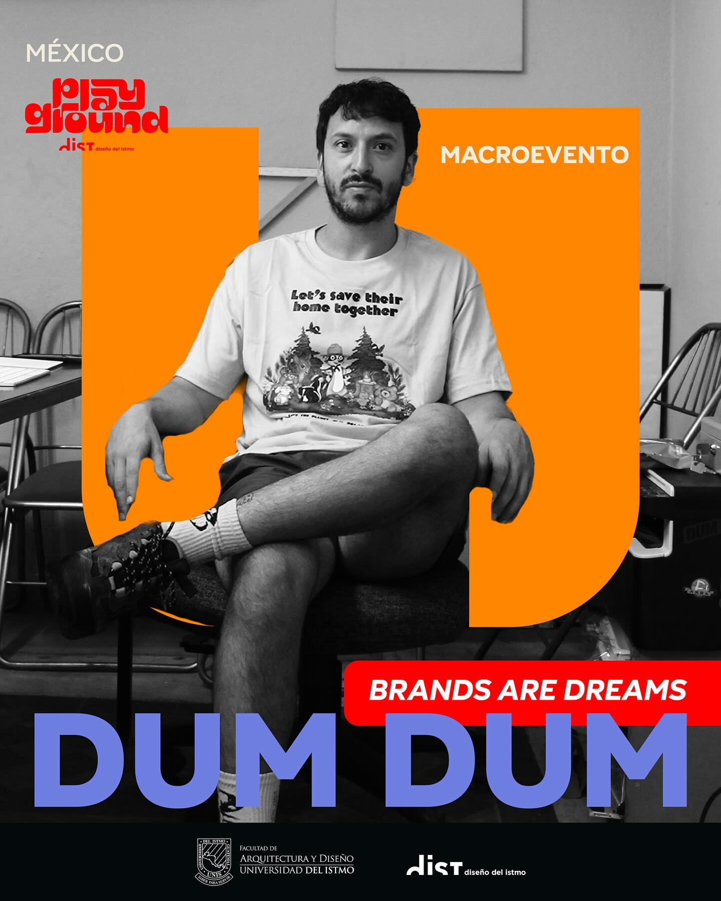 Desde México para el Macroevento Dum Dum (@dumdum.studio) con su conferencia “Brands are dreams”.
🪄
#DISTPlayground