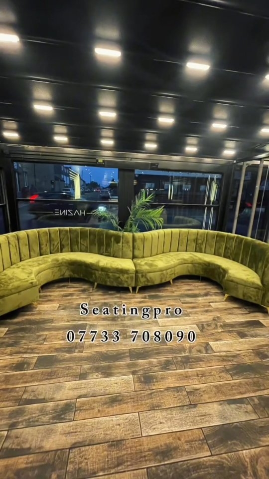 Custom Design Booth Seating @seatingpro