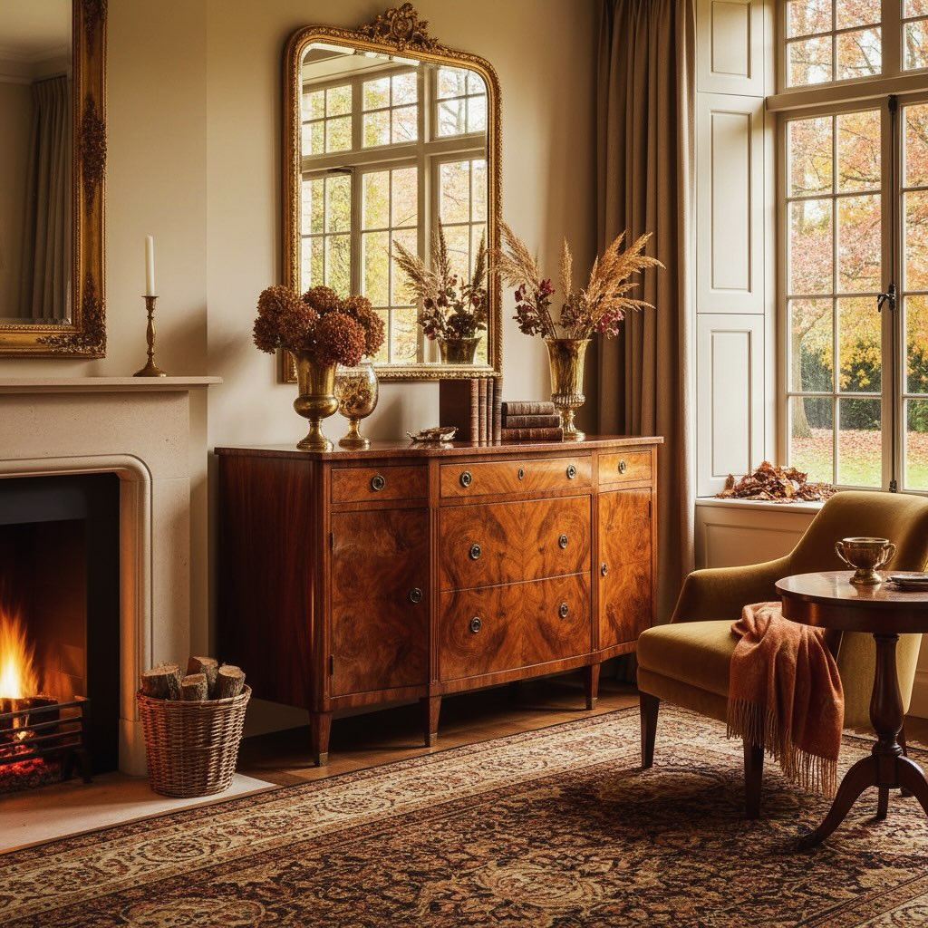 Autumn brings such beautiful warmth to our homes, and there’s no better way to complement the season than with the rich, golden glow of French polished wood 🍂
As the leaves change colour outside, let your furniture reflect that same natural beauty inside. Our traditional French polishing enhances the deep, warm tones in wood that perfectly match autumn’s palette - from rich mahogany to golden oak.
#FrenchPolishing #WoodRestoration #TraditionalCraftsmanship #LuxuryFurniture #AutumnVibes #HomeInteriors #LondonCraftsman #SeasonalStyle #WarmTones #InteriorDesign #FurnitureRestoration #BespokeFurniture #HandcraftedQuality #WoodFinishing #AntiqueRestoration #LuxuryHomes #HomeDecor #CozyHome #AutumnDecor #WoodCraftsmanship #ProfessionalRestoration #TimelessCraftsmanship #HeritageCrafts #LondonRestoration #QualityCraftsmanship #FineWoodworking #CustomFinishing #HomeRenovation #InteriorStyling #AutumnInteriors