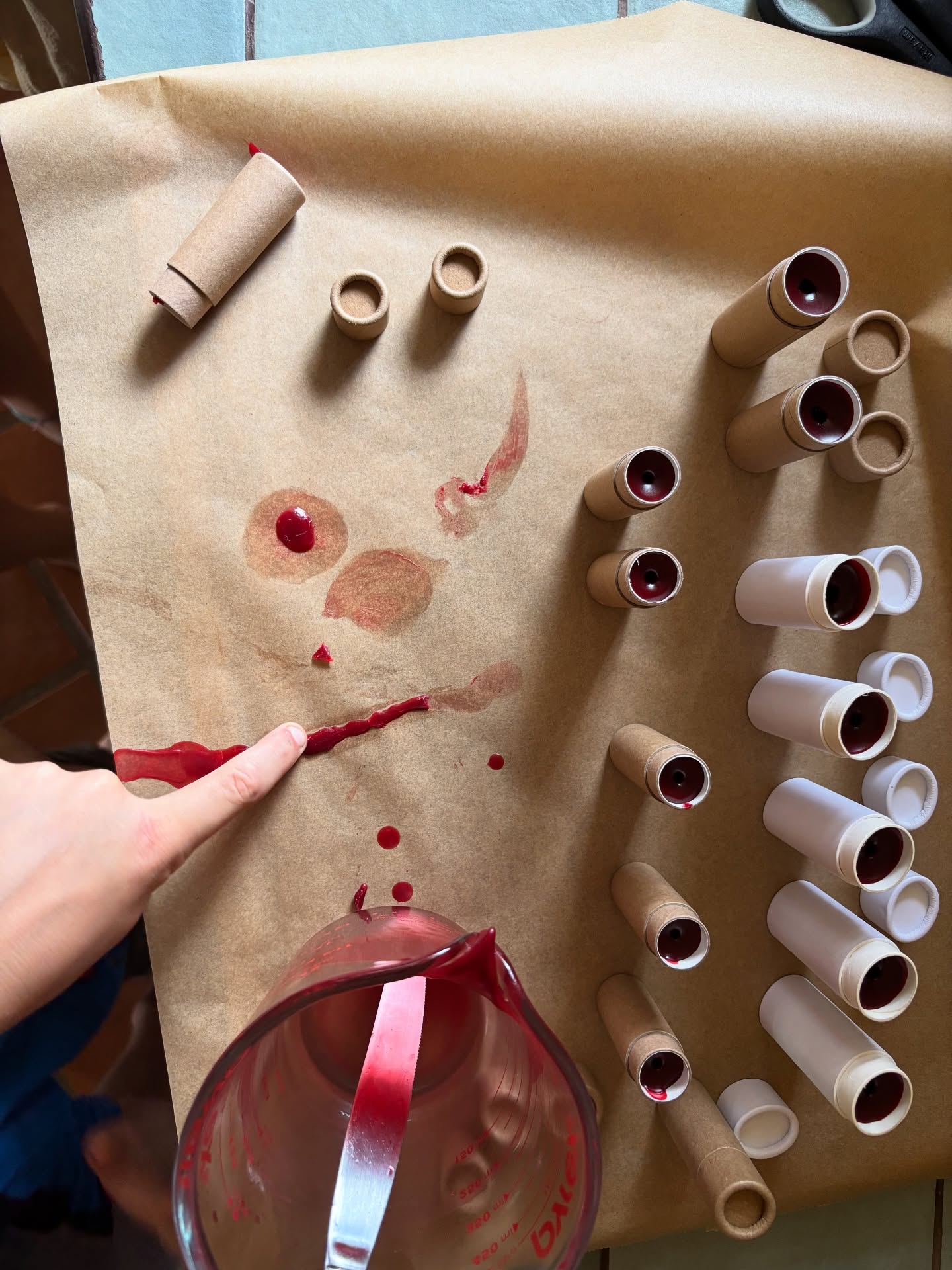 Sample batch of my ROSE CLOVE // ORGANIC TINTED LIP & CHEEK BALM!
** Pre-ordering begins October 1 on my website! **
Recipe revamped and sure to be darker and extra nourishing. Perfect for those colder months when our lips need some extra love and extra color. 💋
100% natural & organic ingredients - colored with herbs. 🌹🥀
#tintedlipbalm #greenbeauty #organiclipbalm #naturalbeauty #organicmakeup #cleanbeauty