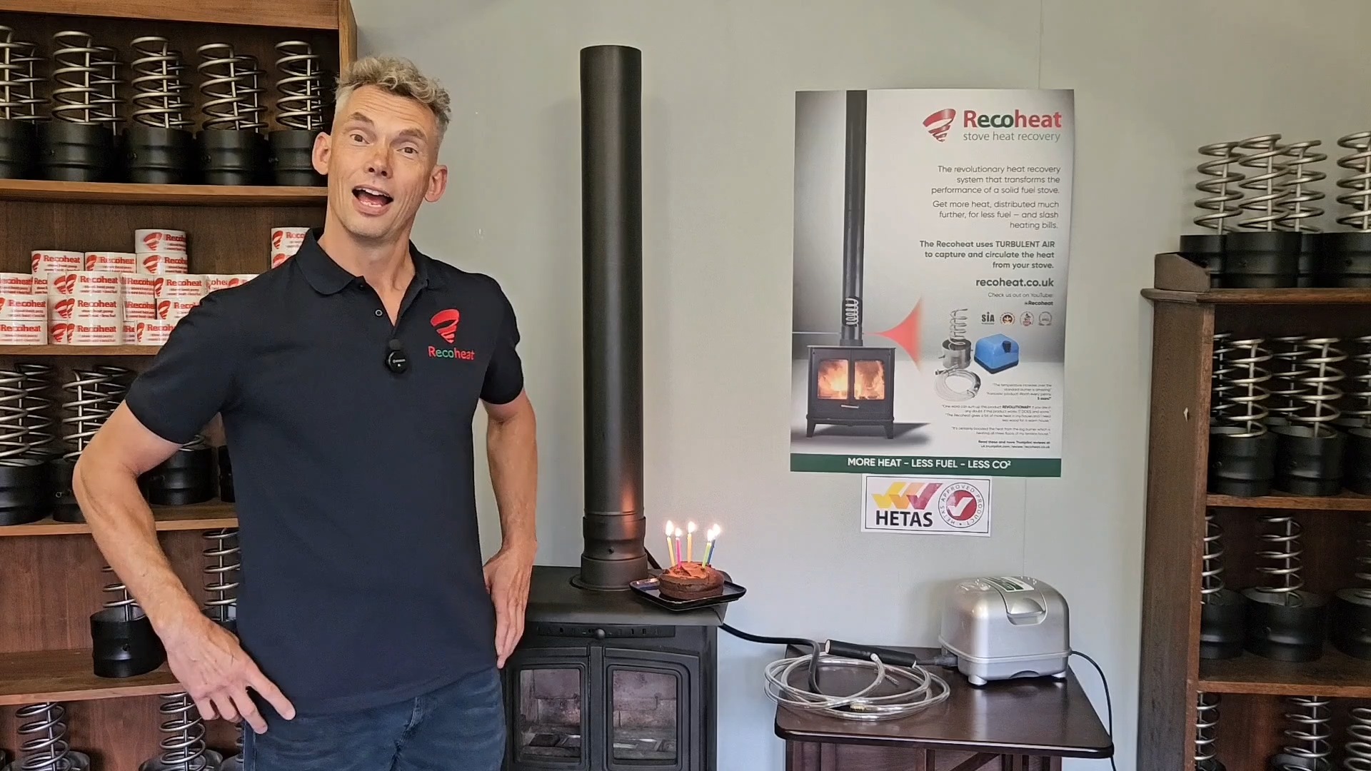 5 candles for Recoheat today 🎂🔥
We’re celebrating 5 amazing years since our re-launch, and marking 5 key partnerships that keep us going strong:
✨ Guild of Master Chimney Sweeps
✨ National Association of Chimney Sweeps
✨ Association of Professional Independent Chimney Sweeps
✨ HETAS
✨ 1,000+ customers across 26 countries 🌍
Thank you for believing in our great little product. Here’s to the next 5 years of warmth, community, and innovation ✨
#Recoheat #5Years #StoveLife #InstallerNetwork #CosyHomes #MadeInUK
