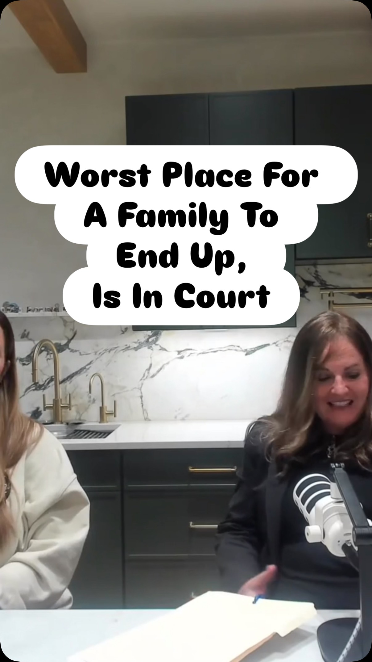Worst place for a family to end up is in court. That is why we felt so strongly about this episode and talking about this delicate topic. #wills #estateplanning #sisterschat #sisters #family #sisterssquad