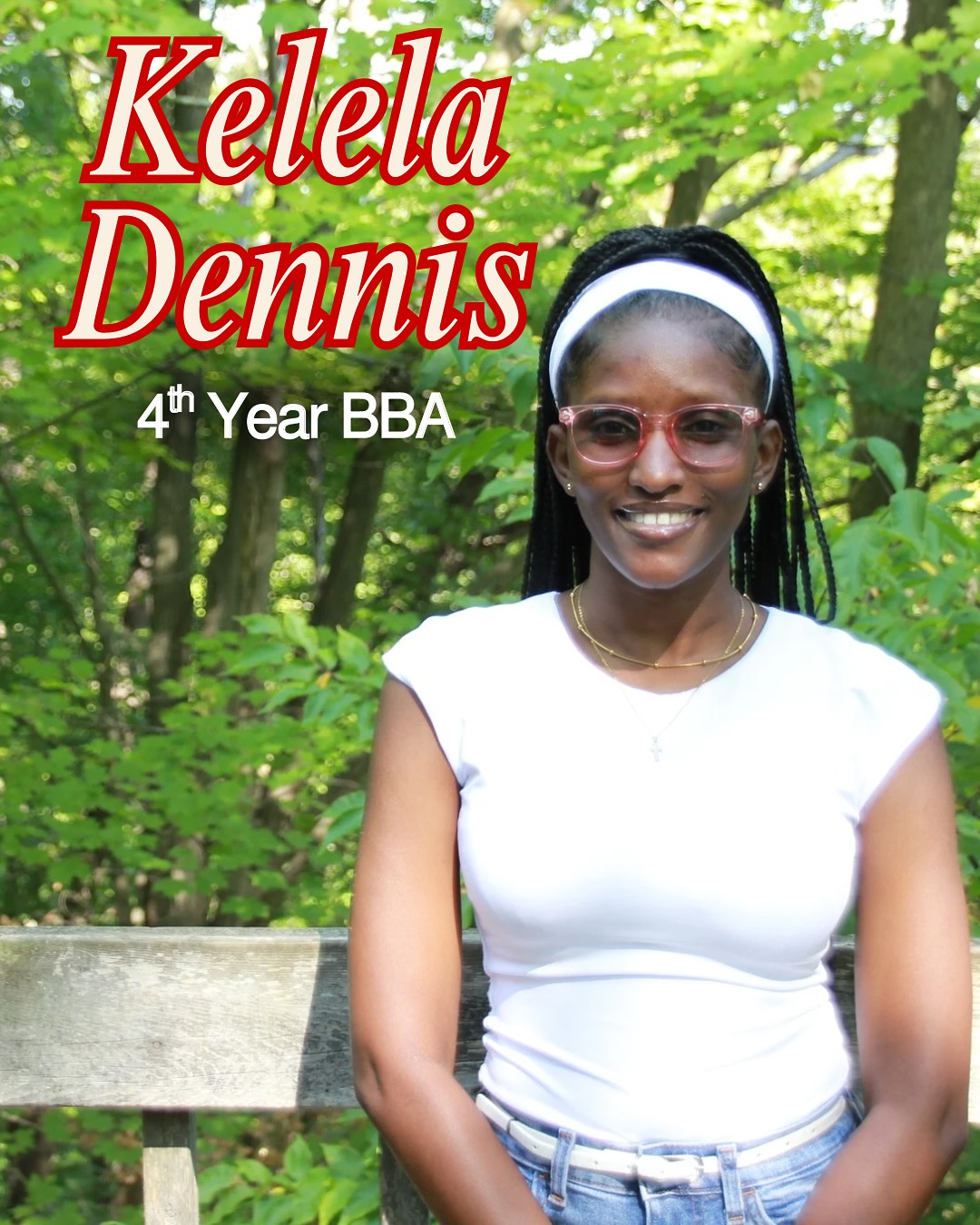 Meet Kelela!
Over the next week, join us as we introduce you to our intern team! First up, Kelela, a 4th year BBA student.
We’re glad to have you Kelela!