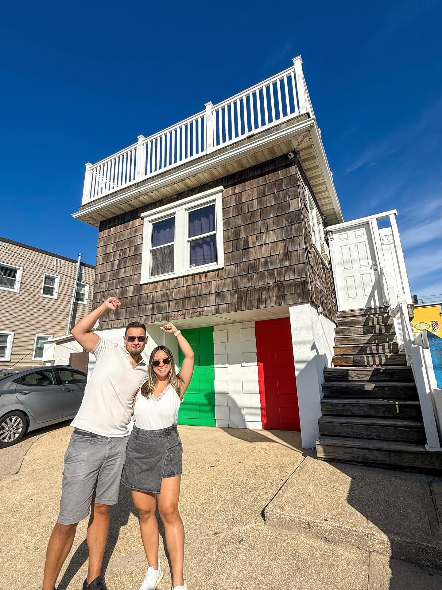 Party’s hereee! 🥳 When business brings us to Jersey, we gotta stop at the shore store 🤪