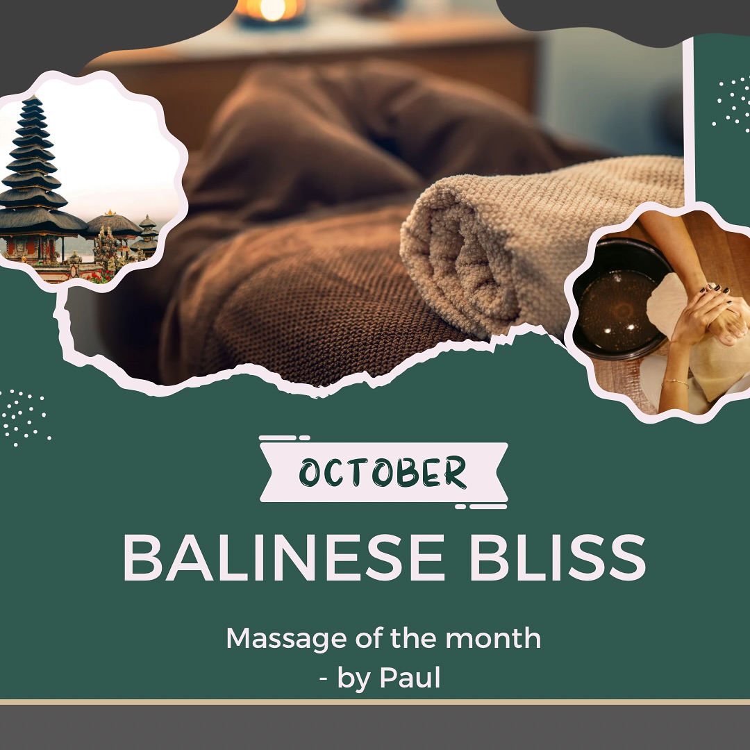 🌺 The Balinese Escape
Massage of the Month – Available October Only
2 Hours – £125
From Bali to Cardiff — experience the ritual of renewal.
Inspired by Paul’s journey through the healing culture of Indonesia, The Balinese Escape is more than a massage—it’s a ritual of sanctuary.
✨ Begin with a refreshing welcome drink and a purifying foot soak, a symbolic cleansing before your journey.
✨ Surrender to 90 minutes of flowing, strong, and deeply restorative Balinese-inspired massage, blending rhythmic strokes, pressure-point release, and grounding touch.
✨ Complete your escape in our Contrast Therapy Lounge with 30 minutes of hot–cold recovery to seal in your deep state of balance.
This exclusive ritual is available throughout October only and full details on how to book will release soon.
Want to give it a try?