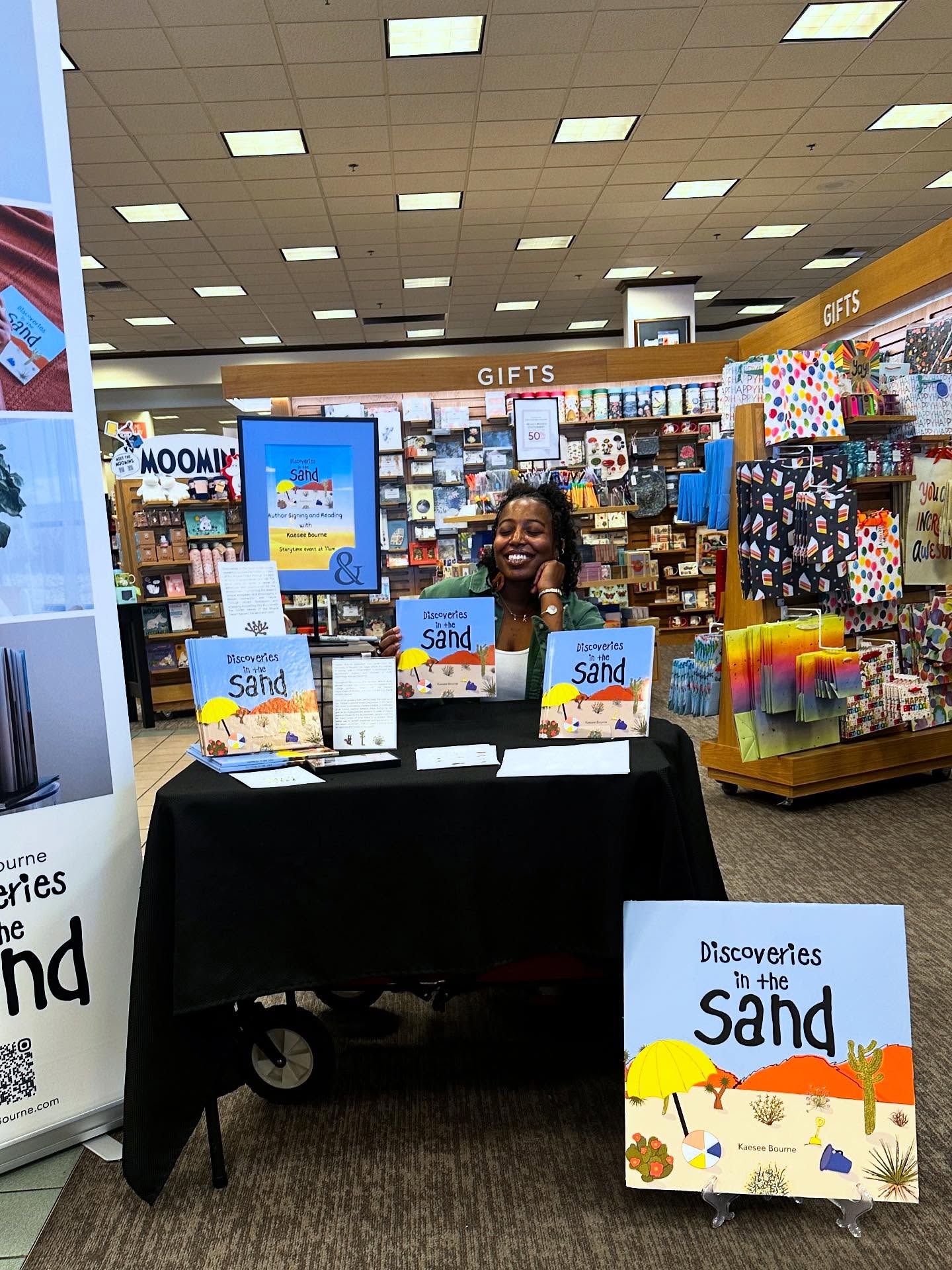 It’s been one year since I released Discoveries in the Sand, and became a first-time published author/illustrator!! It has been an EXTREMELY wild ride:
✨Hosted a launch party at the @springspreserve .
✨ Received all types of pictures/videos/messages of people enjoying the book.
✨ Had my book featured on tv and in news articles—unfortunately because I was one of the illegally terminated federal workers…but it helped me make a lot of sales (AND I got my job back after a few months🙌🏾).
✨ Did a book reading at the Springs Preserve (literally the day after I was terminated, had to put on a smile and keep it pushin).
✨ Had some family and friends read the book to classrooms.
✨ Did a book reading and signing at @barnesandnoble .
✨ Copies being sold at @homemeansnevadaco in The District.
✨ Sold copies at @marketinthealley . And so much more!!!
Thank you to everyone who has supported me and my book!! It means the absolute world. Book two in the works👀