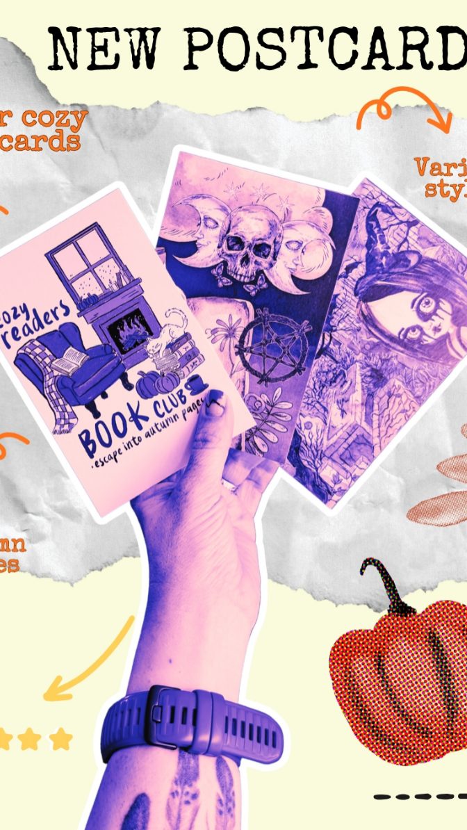 From cute to spooky 🎃, from colorful to dark 🌌. New season, new postcards 💌 on the shop.
#autumnvibes #autumnpostcard #autumnpost #happymaildays #halloweenpostcards #halloweenstationery