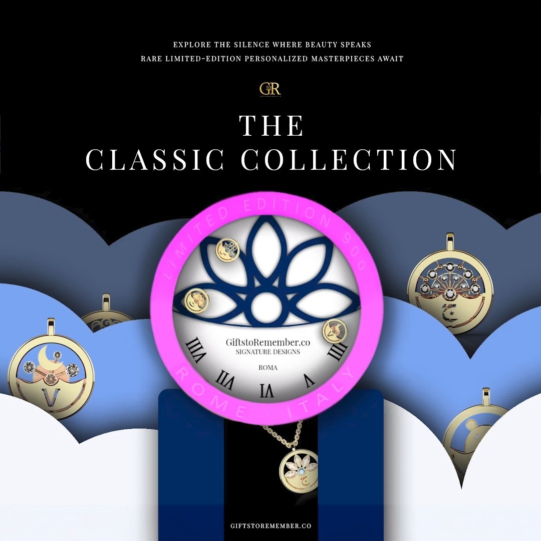 Explore the silence where beauty speaks. Within The Classic Collection lie rare creations, limited edition masterpieces that transcend time. Each piece is a whisper of eternity, personalized, timeless, and destined to be remembered forever.
#GiftstoRemember #LuxuryJewelry #PersonalizedJewelry
