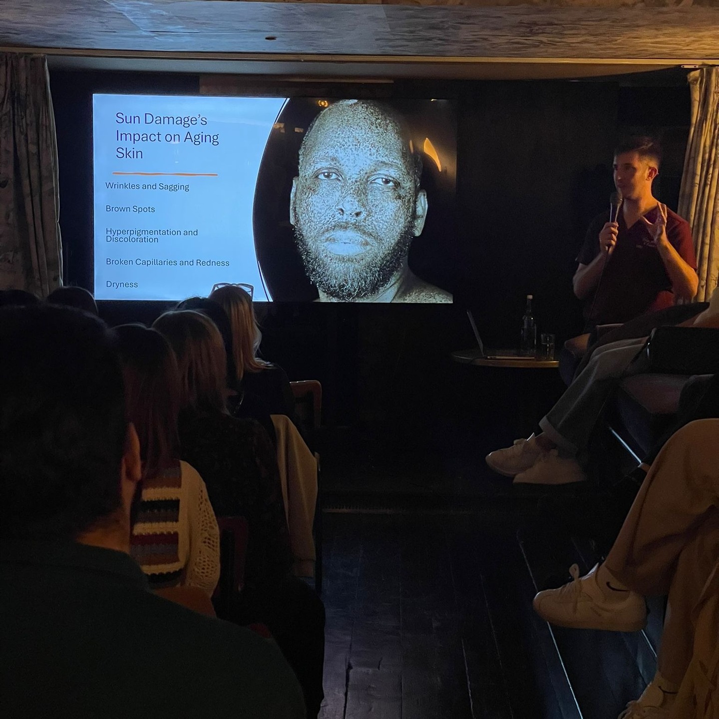 We had an amazing event at Soho House this week, where we shared insights on skin health and aging well.
The talk explored how the skin ages, what we can do to slow the process, and highlighted the exceptional products from Revision Skincare UK, provided through our clinic and Aesthetics Source.
Thrilled that this marks the beginning of future collaborations with Soho House — we’re already looking forward to the next event! ❤️
#sohohouse #skincare #agingwell #london #education #skincareroutine