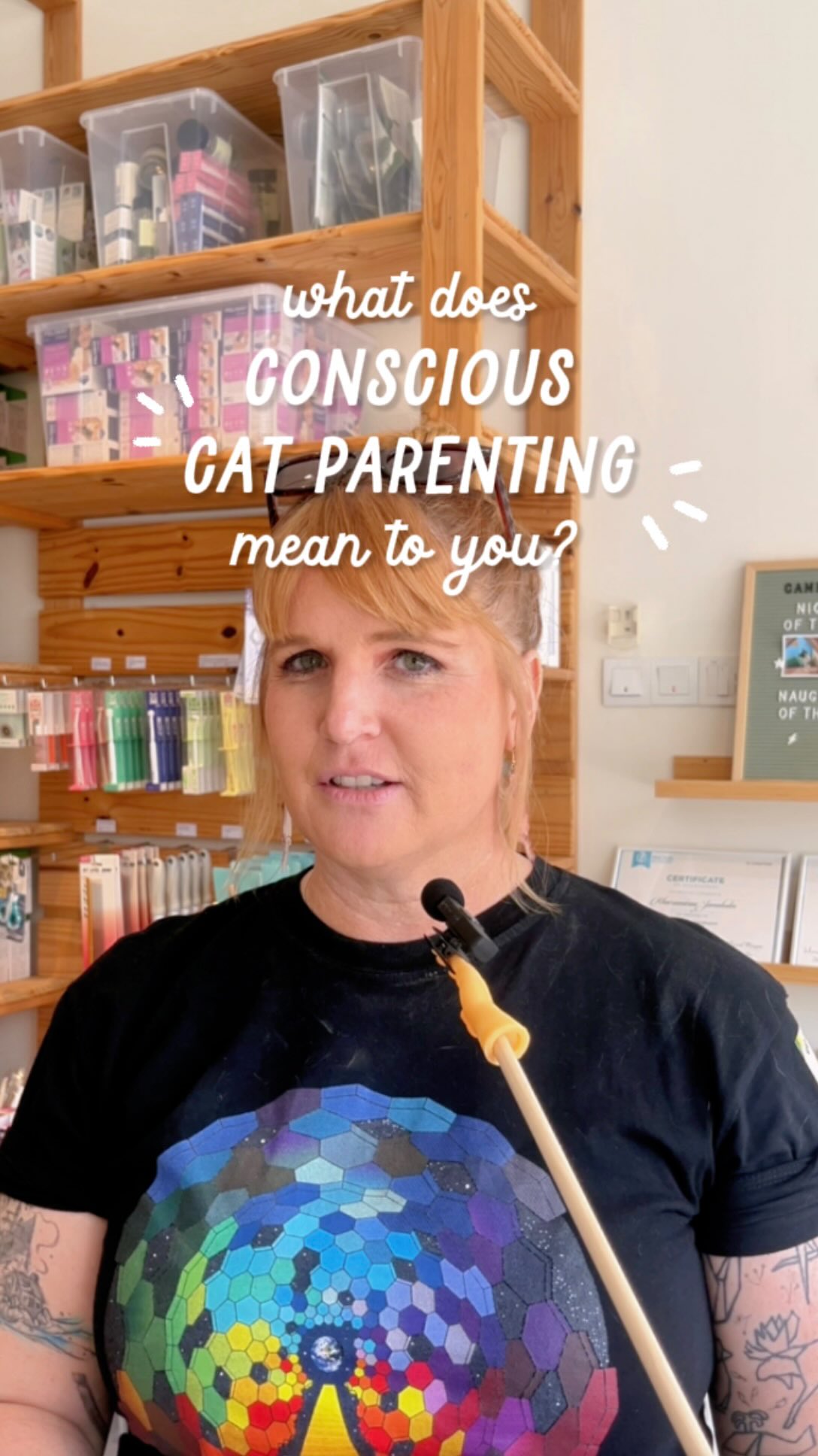 We asked what conscious cat parenting means to our Cat Care Camp participants and this is what they have to say! We love all the answers 😍💯