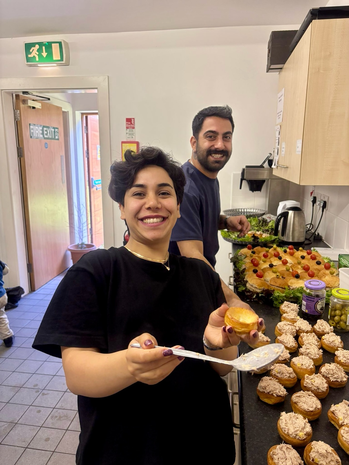 Church lunch was a treat on Sunday 😍