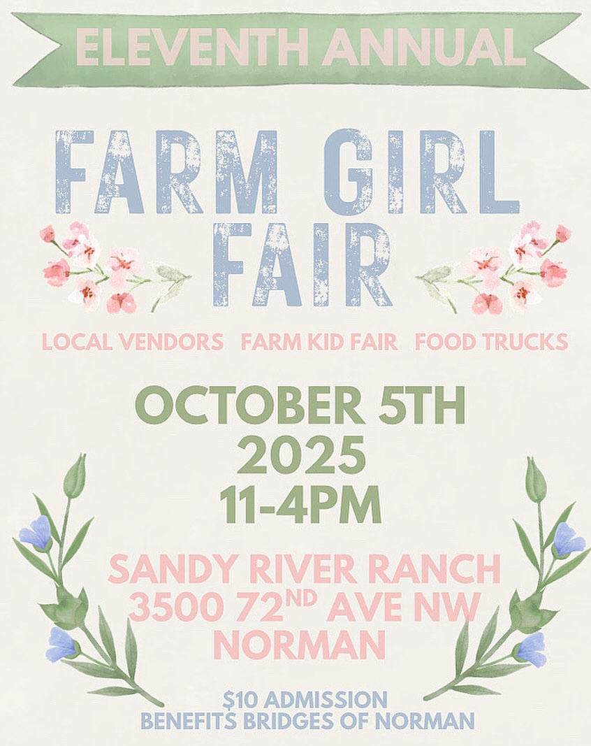 🐽ONE WEEK AWAY!🐽 Come and experience the most magical day on the farm with local creatives, collectors and makers, food trucks and nostalgic vibes. Be charmed by our Farm Kid Fair that will surely make you smile filling you full of treasures.
🐽
🐽
🐽
🐽
🐽
#makersgonnamake #oklahoma #oklahomavintagemarket #oklahomavintage #oklahomacrafts #oklahomaart #supportlocal #buylocal #shoplocal #farmgirlfair #farmgirl #fall #oklahomaartist #oklahomafall #OKC #normanoklahoma #farmersdaughter #fallvibes