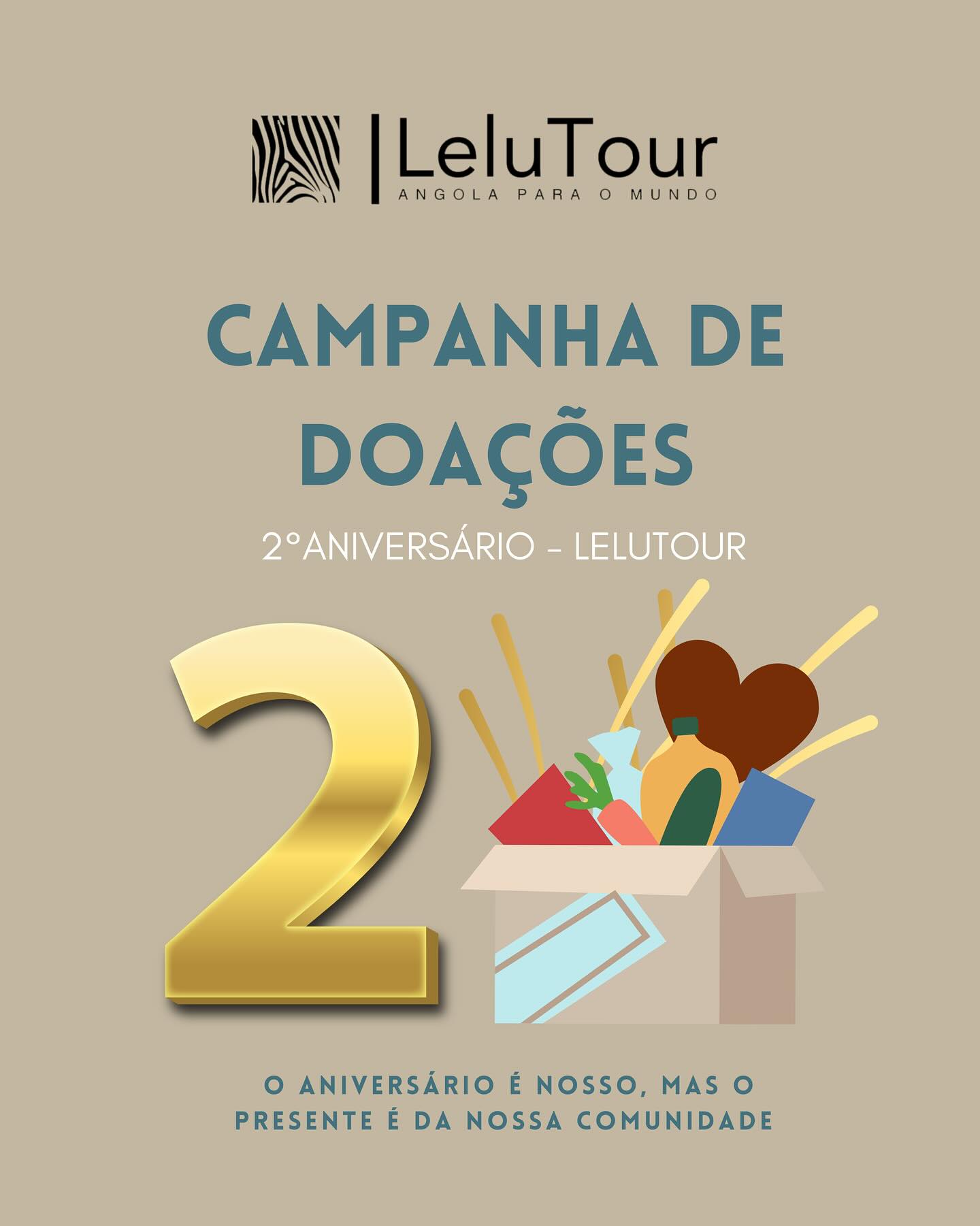 Para comemorar este marco, queremos partilhar amor e cuidado com quem mais precisa. 💛 Durante todo o mês, estamos a recolher doações para apoiar crianças e idosos de vários lares em Luanda. 
Vamos transformar a nossa celebração em solidariedade! 🤩