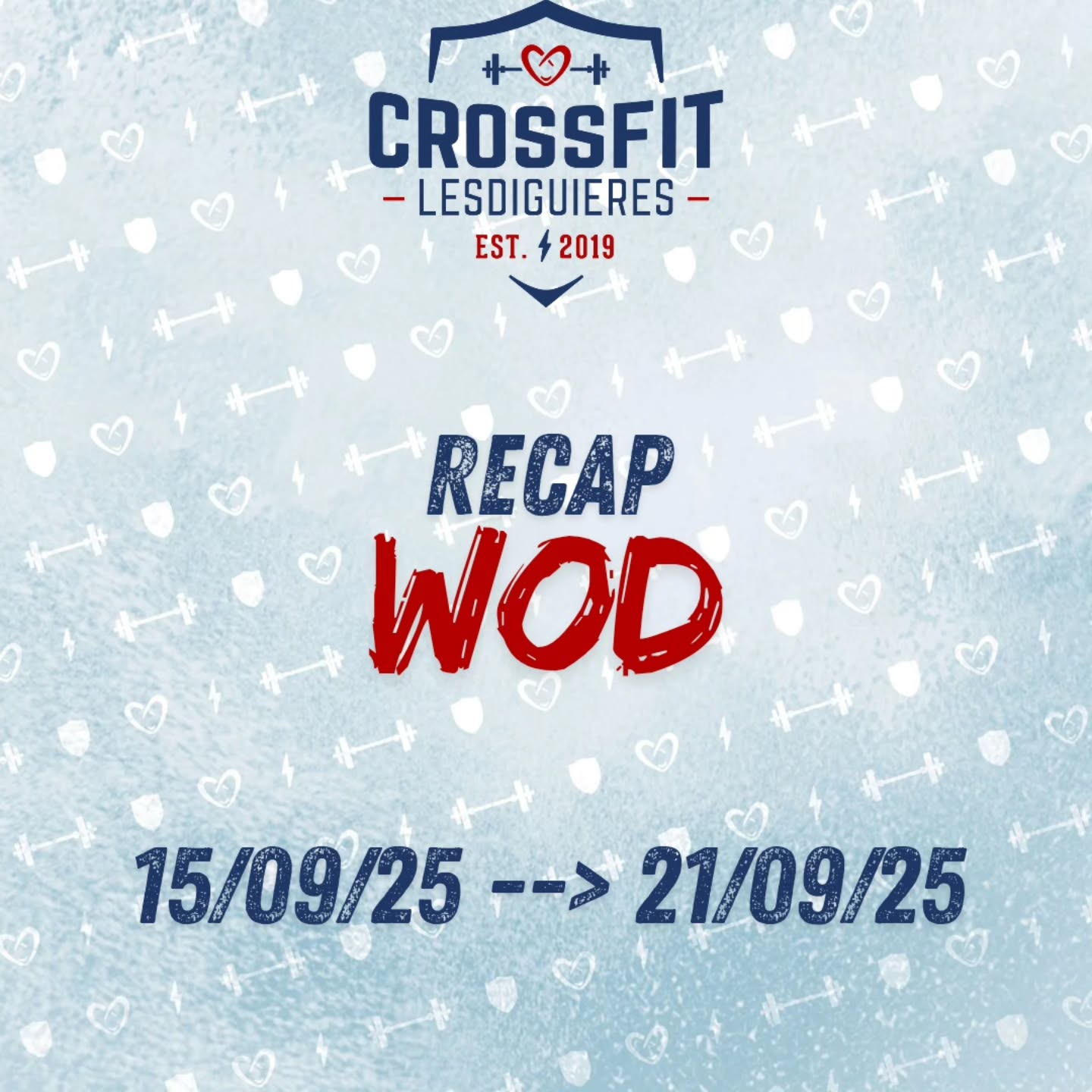 Retour sur les entraînements de la semaine dernière 🔥