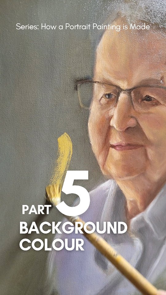 Series: How a Portrait Painting is Made 🎨
Part 5: The Background Colour
The background is a crucial part of any portrait. It can make a painting shine — or completely overpower it, even make it look dull.
Finding the right tone is a process: sometimes I’m satisfied with the background immediately, other times it takes more testing and adjustment until the balance feels just right.
Once the background has dried, the hair is painted on top, bringing the figure fully into the scene.
Stay tuned for Part 6 – Adding protective varnish
Interested in commissioning a painting? I’d be happy to guide you through the steps.
#portraitpainting #oilpainting #realism #classicalart #artprocess #timelessart