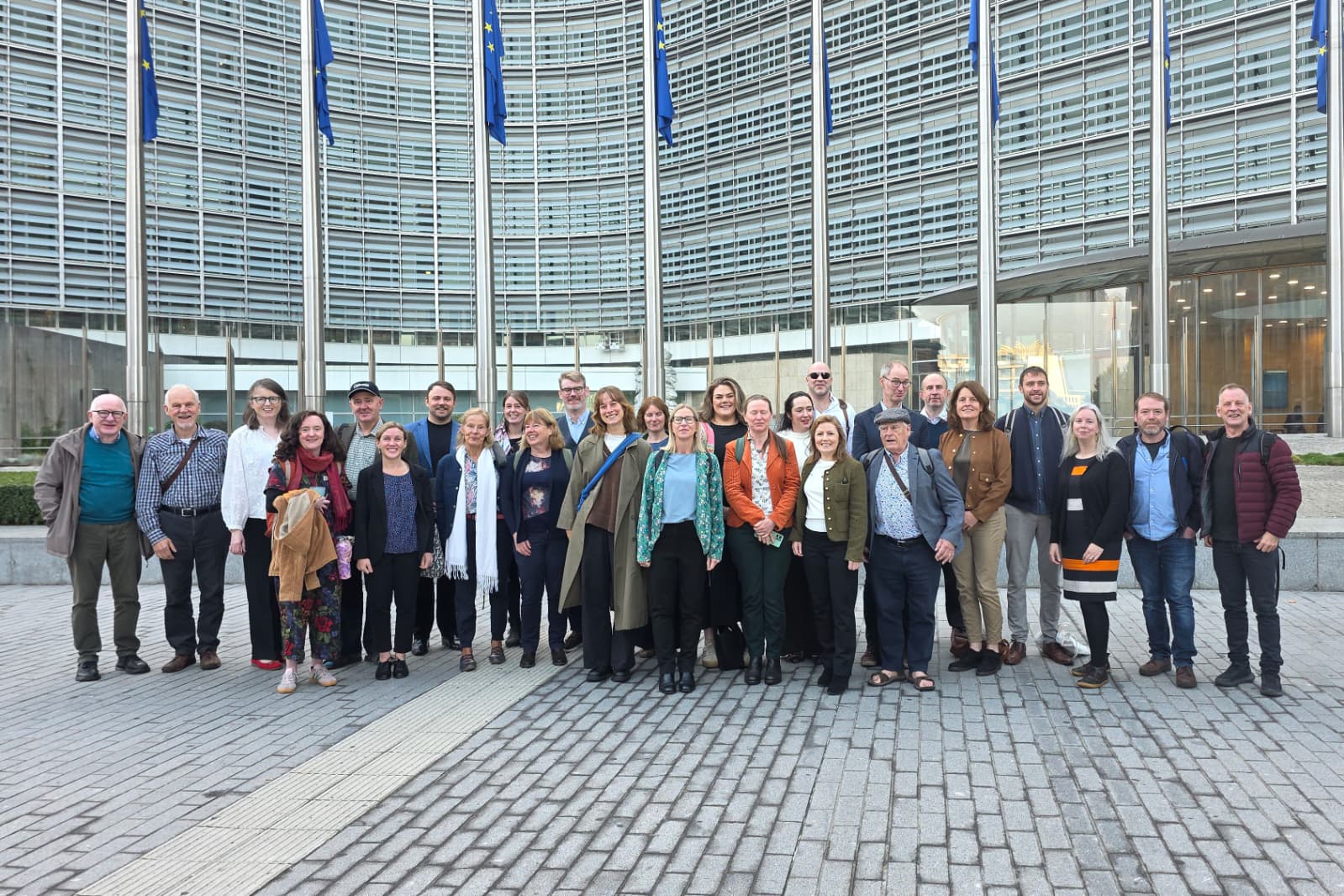 Coastwatch, alongside 25 other Irish environmental NGO's are currently in Brussels meeting with the European Commission, European Parliament and Irish Permanent Representation. 🇮🇪🇪🇺