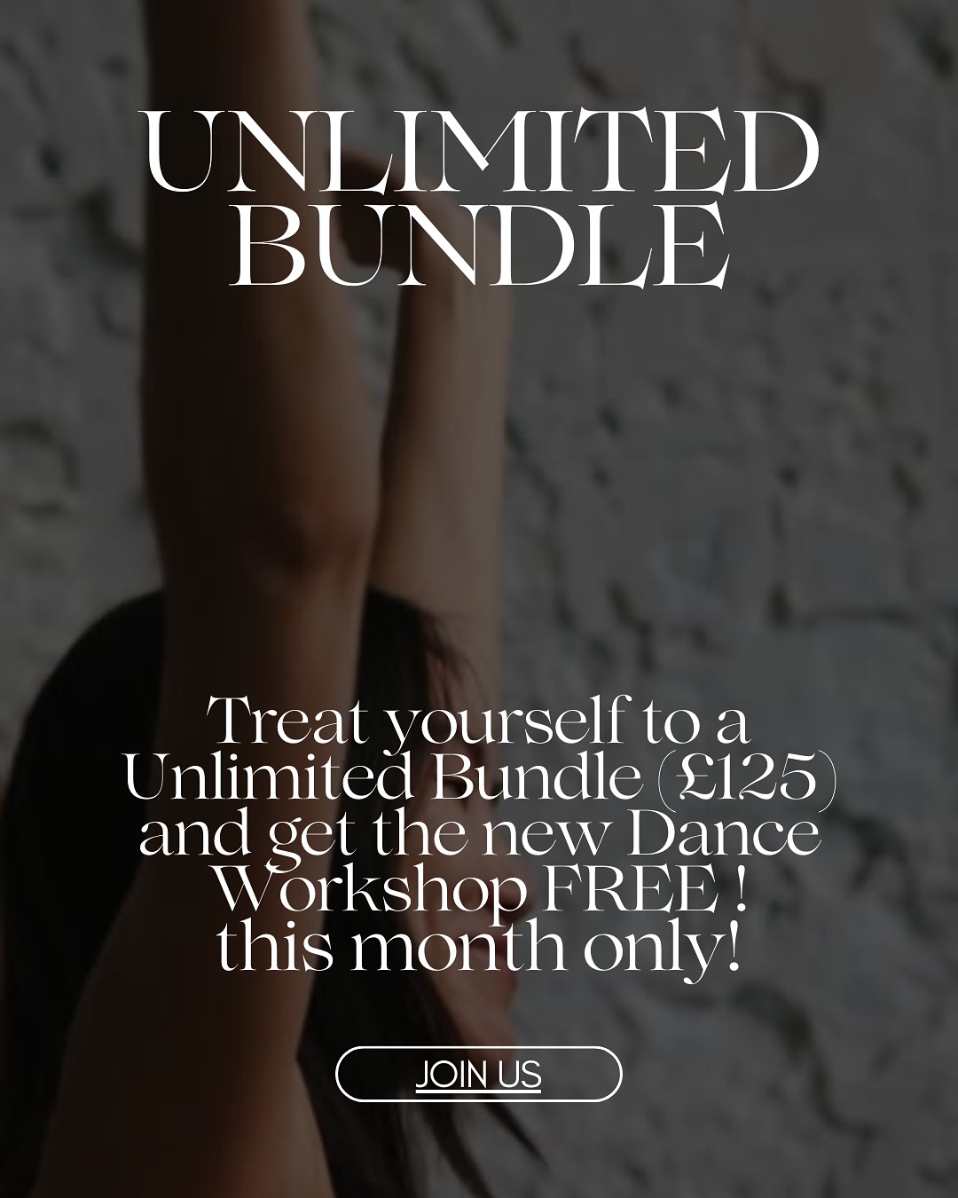 ⭐️ A GRAND TRAINING OPPORTUNITY! ⭐️
Buy our unlimited bundle this month (£125) and get our Dance workshop course included for free!
💃 Dance workshop info: view link in bio. 4 weeks fortnightly with @aerialdance.evie .
Level up your training using our unlimited bundle on ANY of our classes for one month.
*Offer ends 14th November*
💓
