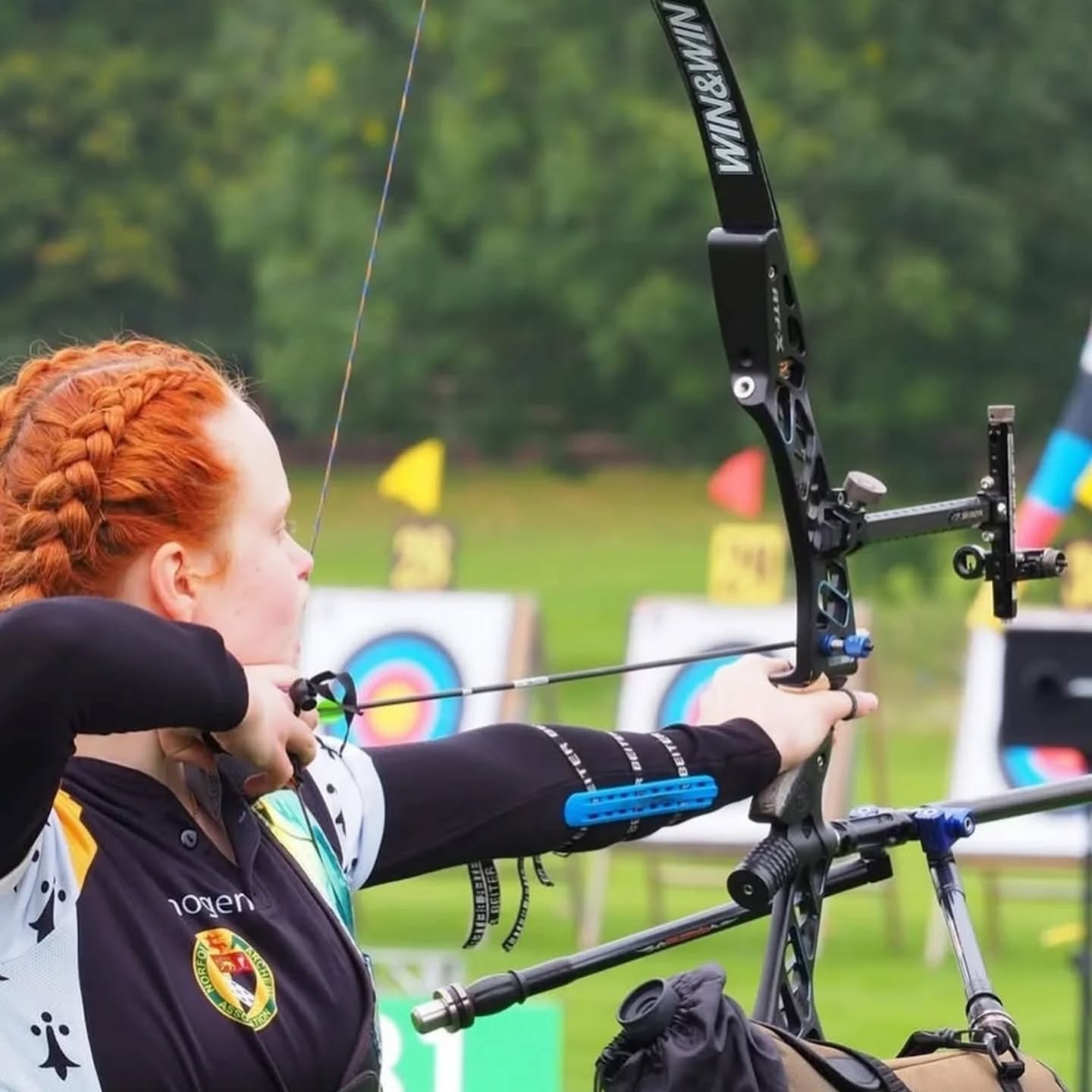 Congratulations to @imogen_archery04 for competing for Norfolk in the National County team Championships.
#archerycompetition #archerylife #outdoorseason