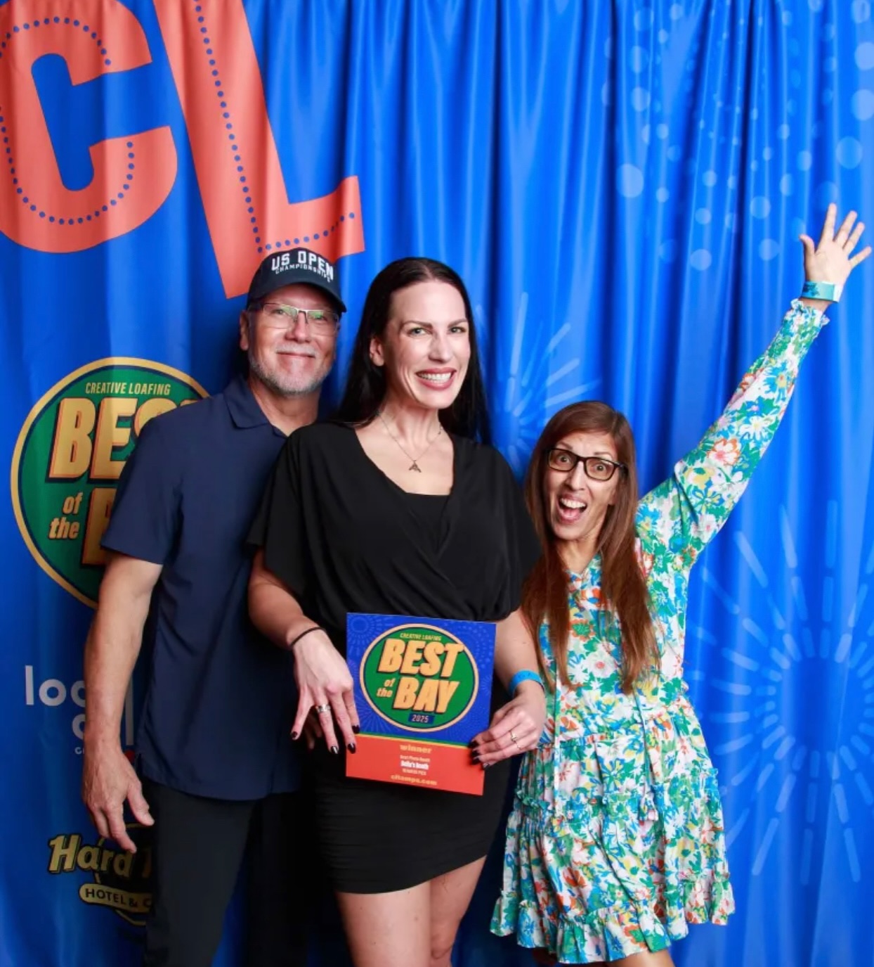 This photo captures our personalities. #botb #photobooth