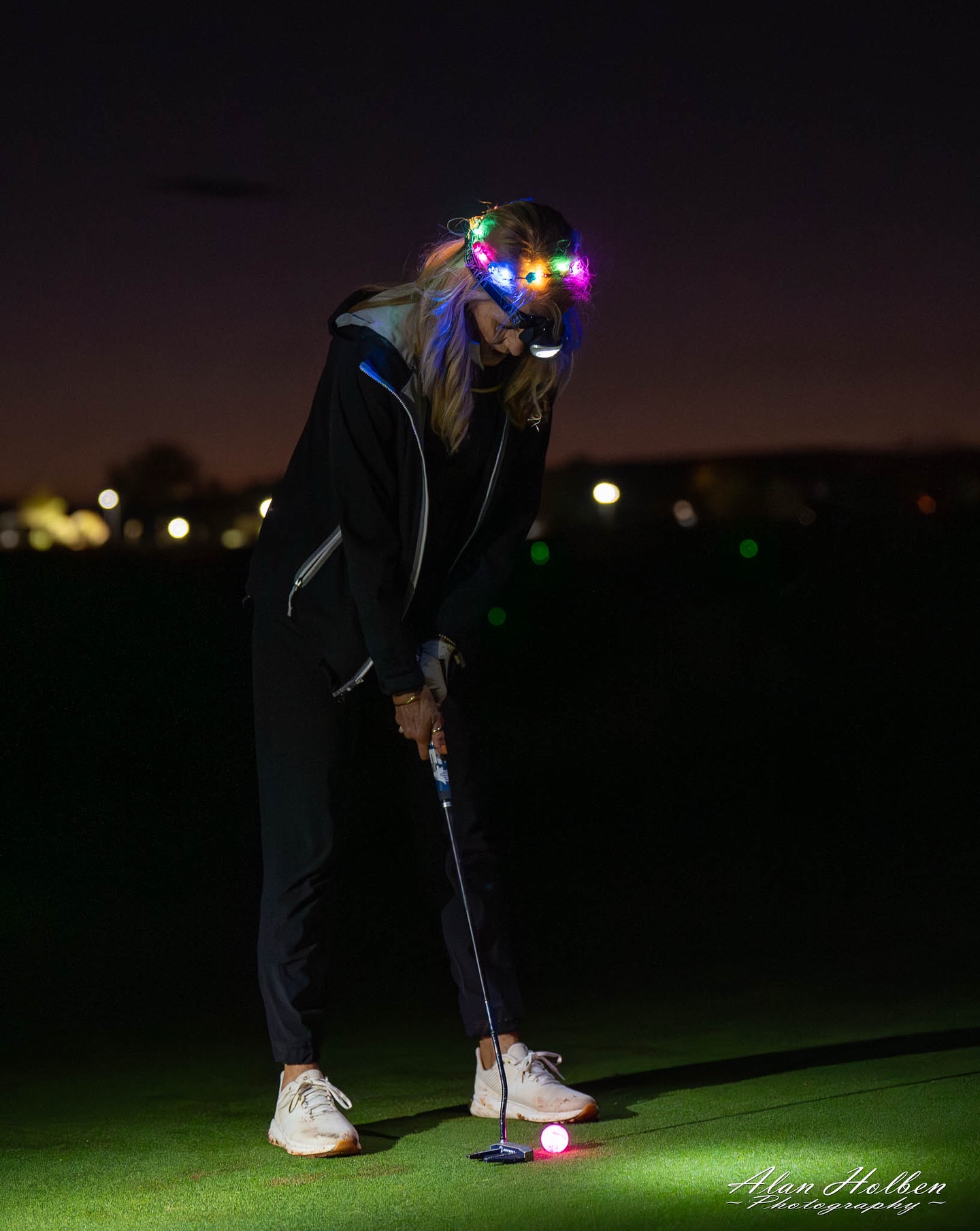 About last night… ;)
The skies were not in our favor yesterday. With booming thunder, bright lightning, heavy rain, and strong winds, we weren’t sure this event would even happen.
But right on time, the clouds parted and the sun appeared and we kicked off our 5th annual Glow in the Dark Golf Tournament! 
Thank YOU to our incredible sponsors, amazing players, fabulous volunteers, and everyone who helped make the night a huge success! ✨
Stay tuned as we will be announcing all of the winners from the tournament soon! For now, here’s a little sneak peek of the evening! ⛳️
Thank you to @alanholbenphotography for capturing the night!