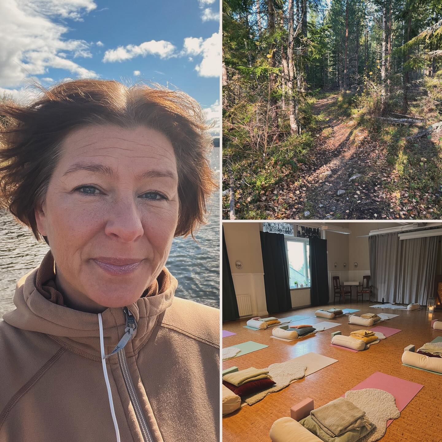 Lördag morgon.
En himla fin arbetsvecka har passerat.
Med klienter, yogaklasser, fina möten, vackert septemberväder. Renoveringsprojekt som går framåt.
Positiva besked, hopp, godhet och medmänsklighet.
Men det här med tid, det är både härligt och lite lätt stressande att tiden emellanåt rusar förbi.
Ibland, kanske när vi längtar till något, eller när livet smärtar och prövar vill vi inget annat än att tiden ska gå fort, för att få komma ut på andra sidan.
Och ibland önskar vi att allt går långsamt för att komma ikapp, eller för att få njuta lite längre av en perfekt stund.
Som när jag var 6 år gammal och minns att livet just där och just då kändes sååå himla fint och perfekt att jag för alltid ville vara 6 år, trygg, odödlig och bekymmersfri.
Men mamma sa att det inte fanns något piller som gjorde att man kunde stanna tiden.
Det var väl för väl det såhär i efterhand.
Vi har alla samma tid att förvalta. Lika många timmar på ett dygn.
Men förstås med lite olika förutsättningar och förmågor.
Ibland strösslar och slösar vi med tiden vilt och ovarsamt, ibland håller vi hårt i varje stund som om den vore den sista.
Ingen vet när det är just den sista stunden, så ibland kan det kännas lite trixigt att avgöra hur bråttom vi har.
Hur långt kan jag skjuta på den där träffen, på den där resan, flytten, samtalet, hur länge ska jag vänta innan det är dags att ta tag i den där tanken eller drömmen.
Mitt tips. Vänta inte.
Trevlig helg 💫
#samtalsterapisundsvall #läkandesamtalankarsvik