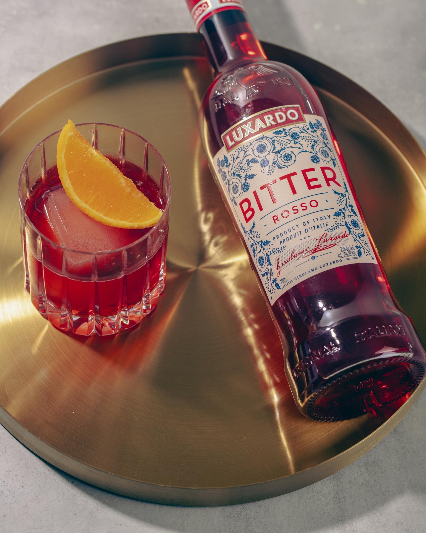 Bold. Bright. Balanced. 🍊 The Milano Torreglia is a cocktail that captures the spirit of Italy in every sip—anchored by the rich, citrus-forward depth of Luxardo Bitter Rosso. 🇮🇹✨