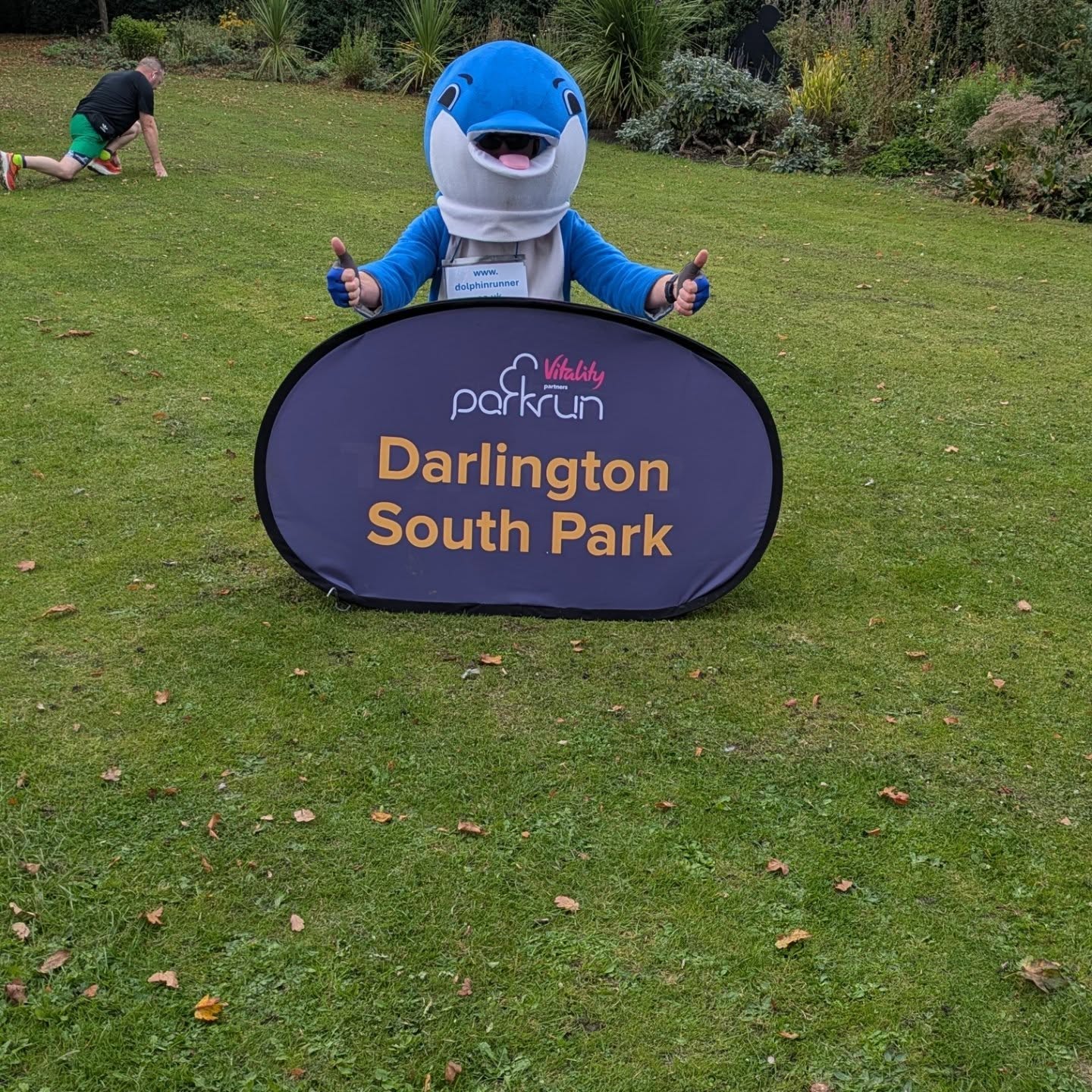 Had a blast at the Darlington parkrun today although a tragic end when the dolphin lost part of his tail 🐬😩. Off to the vets (again).
If you're interested to find out why I do this, please visit https://cpdmatch.co.uk/running-for-the-ocean
#ocean #whale #dolphin #parkrun @parkrunuk