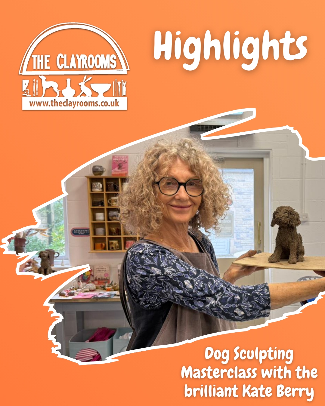 Clay, creativity, and community 💛 - here’s a little look back at what’s been happening in our studios recently:
🐾 A fantastic Dog Sculpting Masterclass with the brilliant Kate Berry at Peak Village
🎨 Hands-on learning in our throwing and handbuilding courses across Ashbourne, Loughborough, Macclesfield & Peak
🏺 Makers of all levels exploring, experimenting and getting a little messy along the way!
It’s always inspiring to see the energy in our studios, from first-time potters to those developing their skills, the joy of making is what The Clayrooms is all about. ✨
👉 Fancy joining in? Check our link in bio for upcoming workshops, courses and seasonal events.
#ClayroomsCommunity #PotteryWorkshopsUK #LearnPottery #WheelThrowing #HandbuildingCourse #DogSculpting #CreativeWorkshops #PotteryLife #TheClayrooms