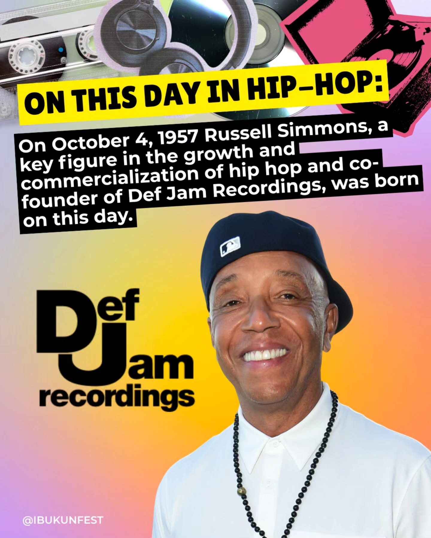 Happy Birthday, @unclerush 🎉 Thanks for taking a chance and being one of the OGs in hip-hop! Your contribution is immeasurable 🙏🏾