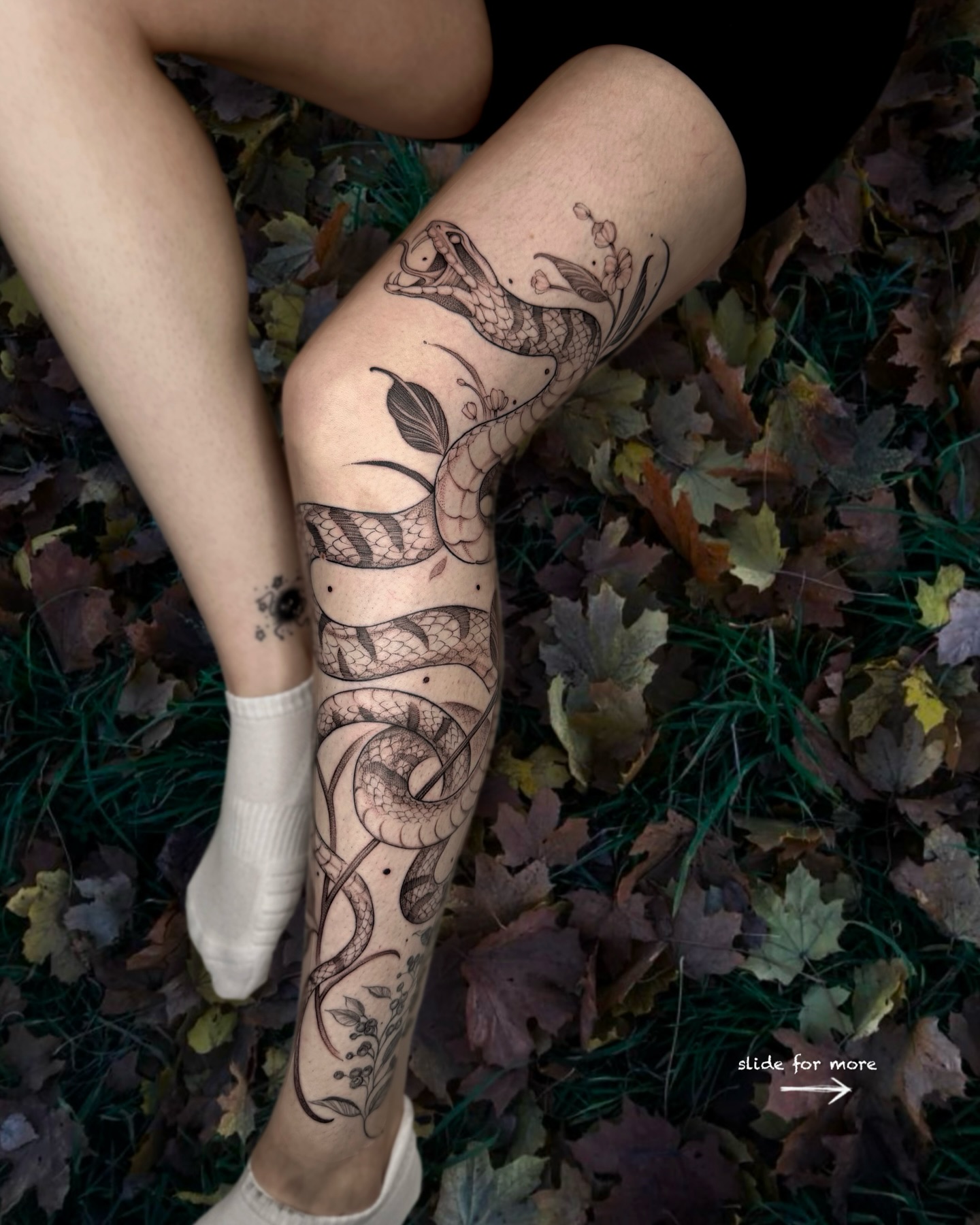 โข ๐๐๐๐ ๐๐ ๐๐๐ ๐๐๐๐๐ โข
๐ Bookings are open for November and l've got 5 slots left - fill up the form (link in bio) or email me at contact@paolafay.com, l'd love to tattoo you :)
๐ Did this Italian snake for my Italian bean Astrid. After 2 long day sessions of tattoo, and a few past fun sessions, thank you for becoming a friend Ash! I absolutely adore hanging out with you, what an honour
to work on this project for you
๐ Thank you for supporting me & my art
๐ Done at my studio @sanctuarink with the best @elitetattooofficial needles
#fantasytattoo #dragontattoo #snaketattoo
#mermaidtattoo #botanicaltattoo #londontattoo #tattooartist #darkfantasy #darktattoos #naturetattoo
#fairytattoo #uktattooartist