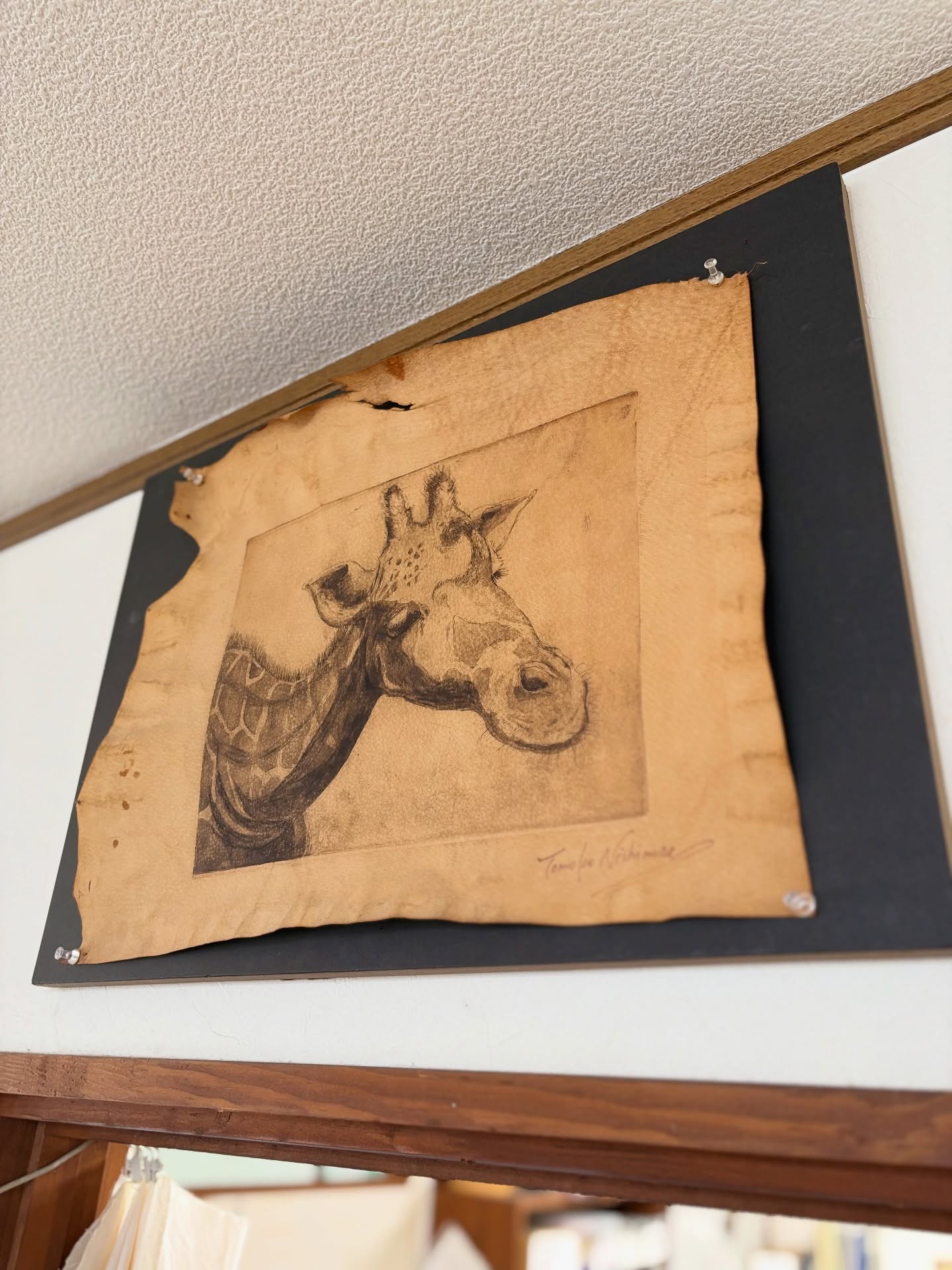 \NITEN Atelier Tour/ 工房を彩るキリンたち🦒
#工房 #アトリエ #靴 #革 #niten