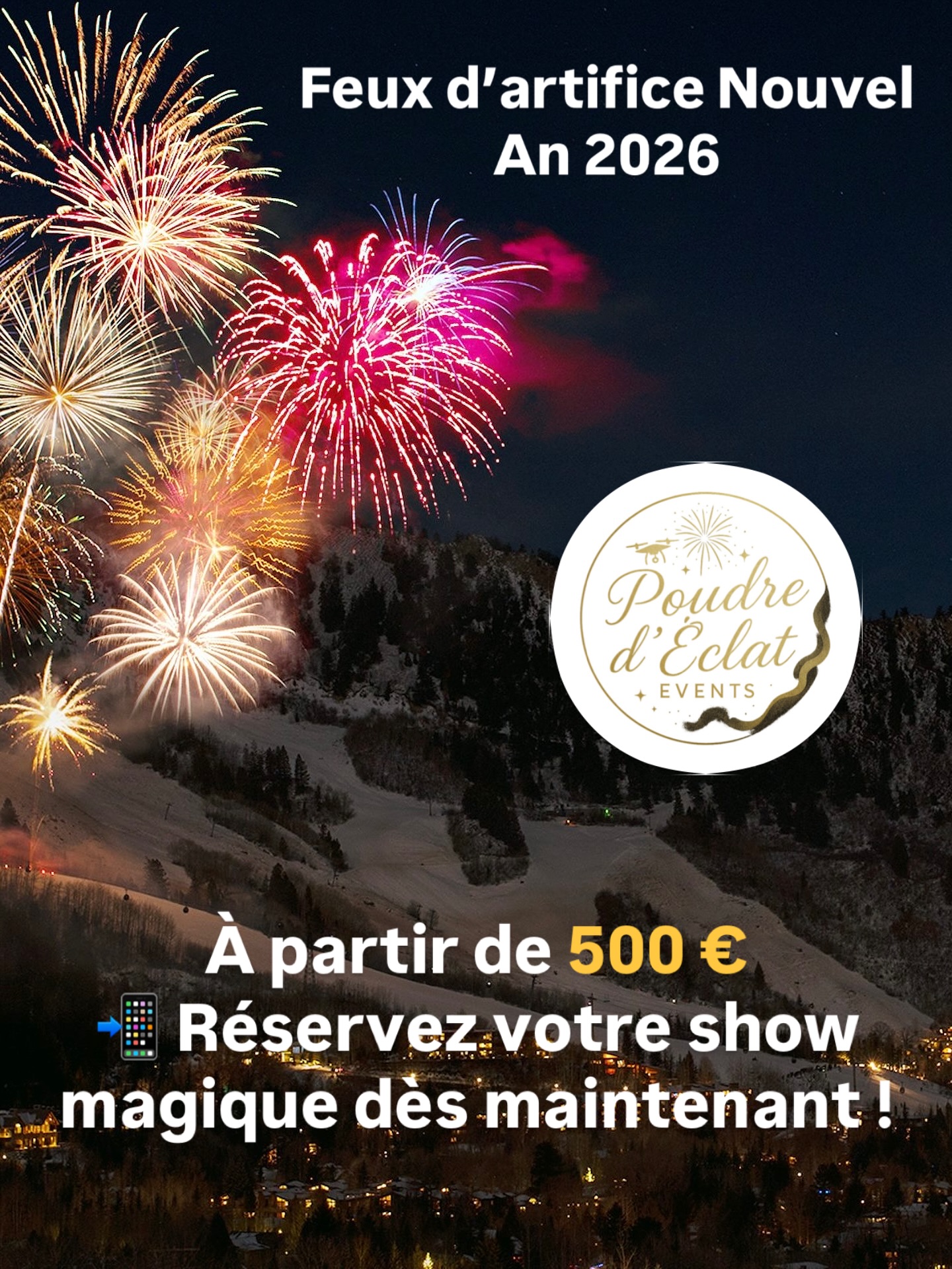 🎆 Et si vous commenciez 2026 sous un ciel illuminé ? 🎆
Offrez-vous un feu d’artifice professionnel pour le passage à la nouvelle année ou autres dates✨
À partir de 500 €, vivez un moment magique et inoubliable avec vos proches.
📍 Villas, restaurants, soirées privées ou événements d’entreprise : nous créons un show sur mesure pour un réveillon unique.
⚠️ Disponibilités limitées pour la nuit du 31 décembre !
📲 Réservez vite votre spectacle avant qu’il ne soit trop tard.