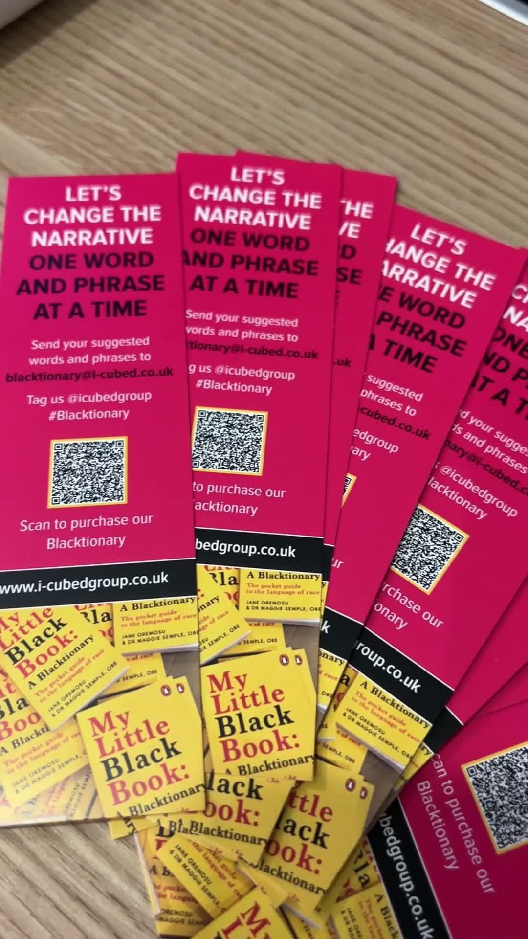 Have you got your hands on one of our Blacktionary bookmarks yet? Created to help you mark the words and phrases you want to dive deeper into. Whether you're a lifelong ally or just keen to grow your knowledge on the language of race, our bookmarks are here to guide your journey.
Share a pic with your bookmark in action, we love to see it!
#Blacktionary #BookmarkYourJourney #Language #Race #Educate