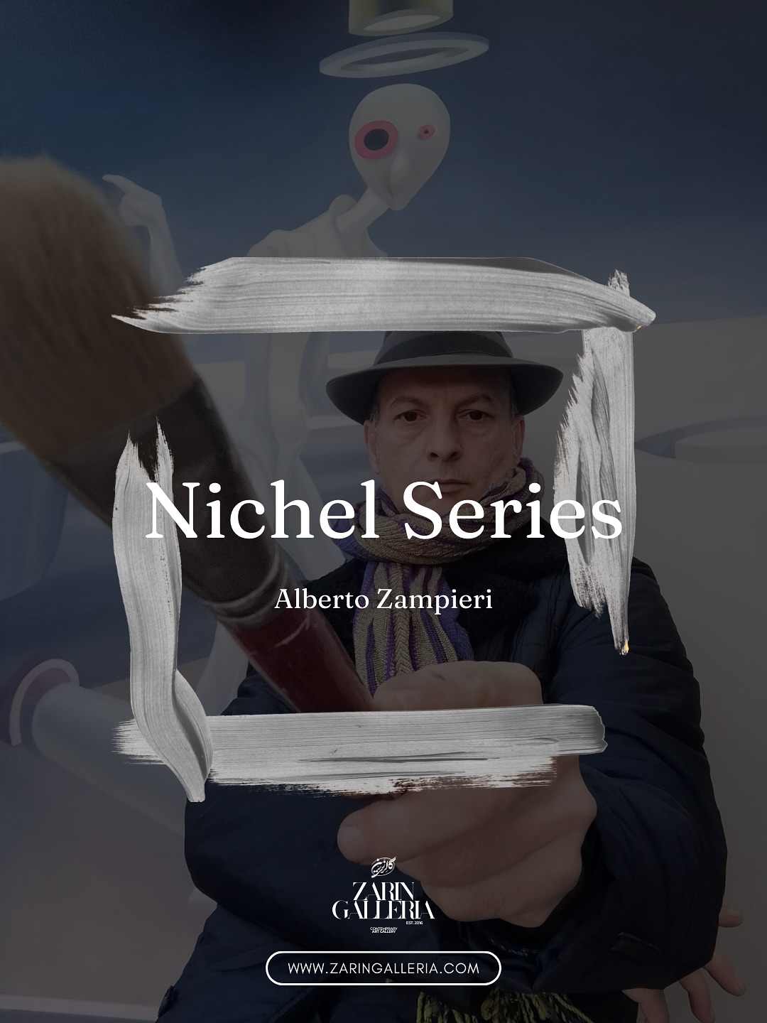 Nichel Series
Nichel I & Nichel II – Marble & Steel Sculptures | 13 × 37 × 33 cm
Nichel – Oil on Canvas | 184 × 161 cm
This striking series by Italian artist Alberto Zampieri is available for acquisition ✅
Discover more details and collect these works through our website:
🌐 www.zaringalleria.com
#zaringalleria #ZarinArtGallery #AlbertoZampieri #ItalianArtist #ContemporaryArt #Sculpture #OilPainting #FineArt #ArtCollector #ArtForSale #ZarinGallery #OriginalArt #ArtInvestment #ArtLovers #ModernArt #ArtworkForSale #NichelSeries#italianart#helsinki#suomi#artist#artcollector