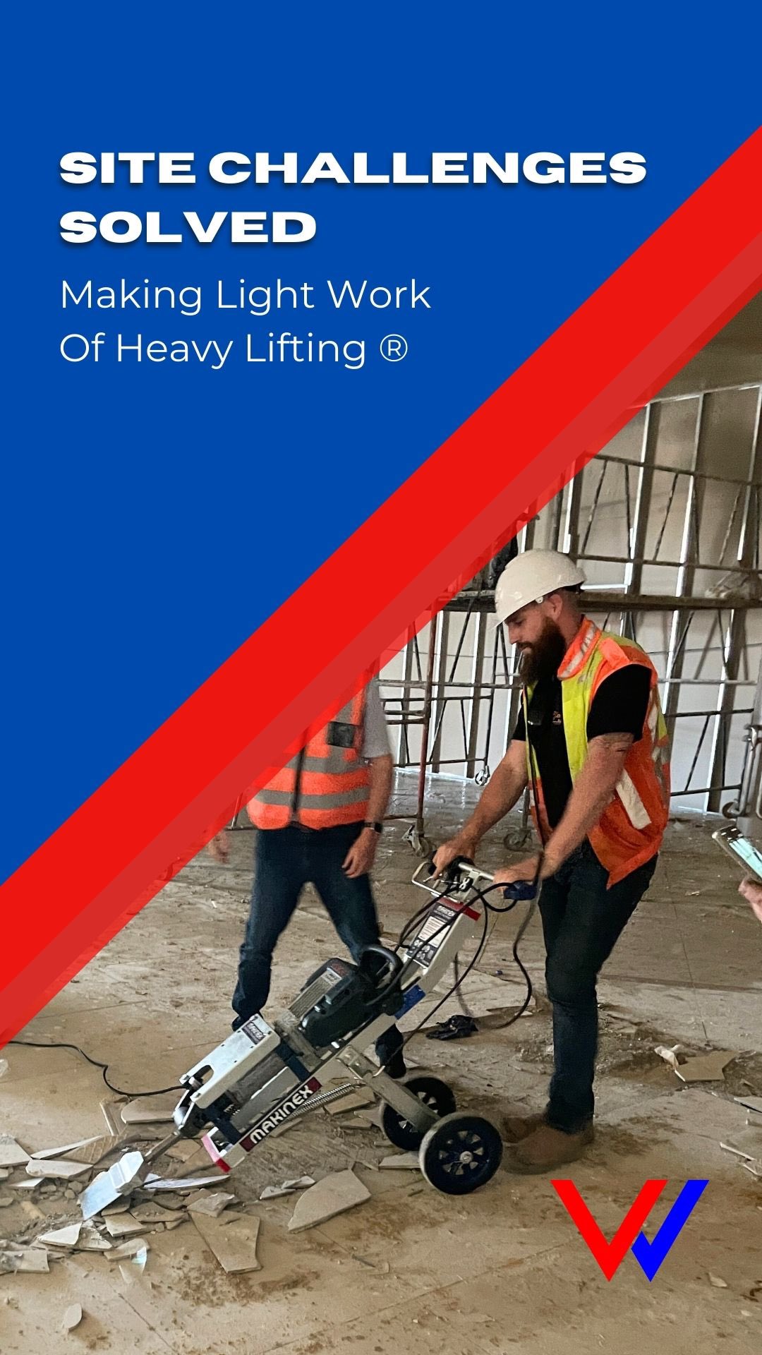 🚀 In September, We Lift Solutions made site work easier, safer, and faster.
From demolition to mixing, cleaning, and heavy lifting — we’ve got the right solution for every challenge.
👷 Ready to see our equipment in action?
📅 Book a demo with us today and experience the difference.