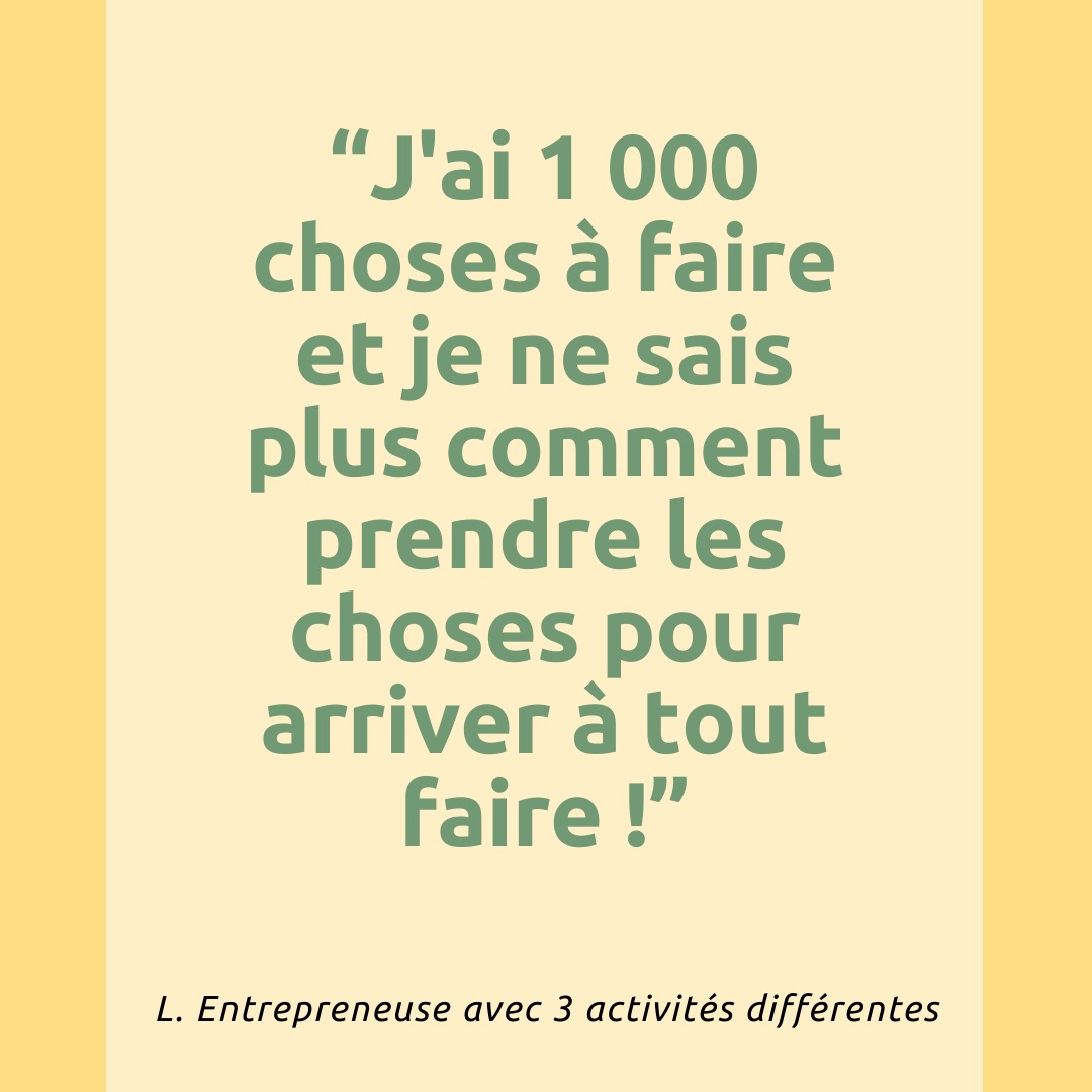 Je te partage ma satisfaction de l’été. Et oui on est encore en septembre donc je suis encore dans le thème de la rentrée 😅
En juillet, j’ai signé 3 contrats autour de ma nouvelle offre d'accompagnement : “Entreprendre sans s’épuiser” 😀
Voici ce que chaque entrepreneur m'a dit lors de notre 1er rdv d'échange :
👉 A. : "Je veux développer mon activité… mais je sens que je suis bloqué par des freins, je doute beaucoup."
👉 Y. : "Je procrastine depuis des mois, je sais ce que je dois faire mais je passe pas à l'action."
👉 L. : "J'ai 1 000 choses à faire et je ne sais plus comment prendre les choses pour arriver à tout faire !"
Des profils très différents.
Mais avec 1 point commun : le sentiment d’être bloqués, seuls, à bout de souffle.
C’est exactement pour ça que j’ai créé mon offre.
À chacun, je leur ai proposé un accompagnement hybride, entre :
🎯 du coaching : clarifier, lever les freins, redonner de l’énergie, comprendre...
Comment ?
À travers le questionnement, la prise de recul, le pas de côté
📋 de la structuration : organisation, offre, outils, gestion
Comment ?
À travers des actions concrètes et des engagements pris envers soi-même
⚡️ du conseil opérationnel : financier, stratégique, commercial, communication, ...
Comment ?
En partageant mon expertise dans son domaine pour qu'ils puissent prendre ce qui est bon pour eux et bénéficier de mon retour d'expériences.
Résultat au bout de quelque semaines :
Chacun a avancé sur ses objectifs et s'est mis en mouvement. Il y a des changements réels et aussi des prises de consciences.
Parce que parfois, on n’as pas besoin de plus d’informations.
On as besoin :
✅ d’un cadre,
✅ d’un miroir,
✅ et d’un partenaire de fond pour avancer.
“Entreprendre sans s’épuiser” : c’est remettre de l’ordre dans sa tête et dans son business pour retrouver son énergie et son élan.
📩 Si tu te reconnais dans l'un de ces profils d'entrepreneur, on peut en parler.
Je propose un appel découverte pour voir si c’est le bon moment pour toi. Contactes-moi.
#premierpas #jefaismonpremierpas #entrepreneur44 #coaching #vignoblenantais #lorouxbottereau #accompagnemententrepreneur #clisson #vallet #entreprendre44