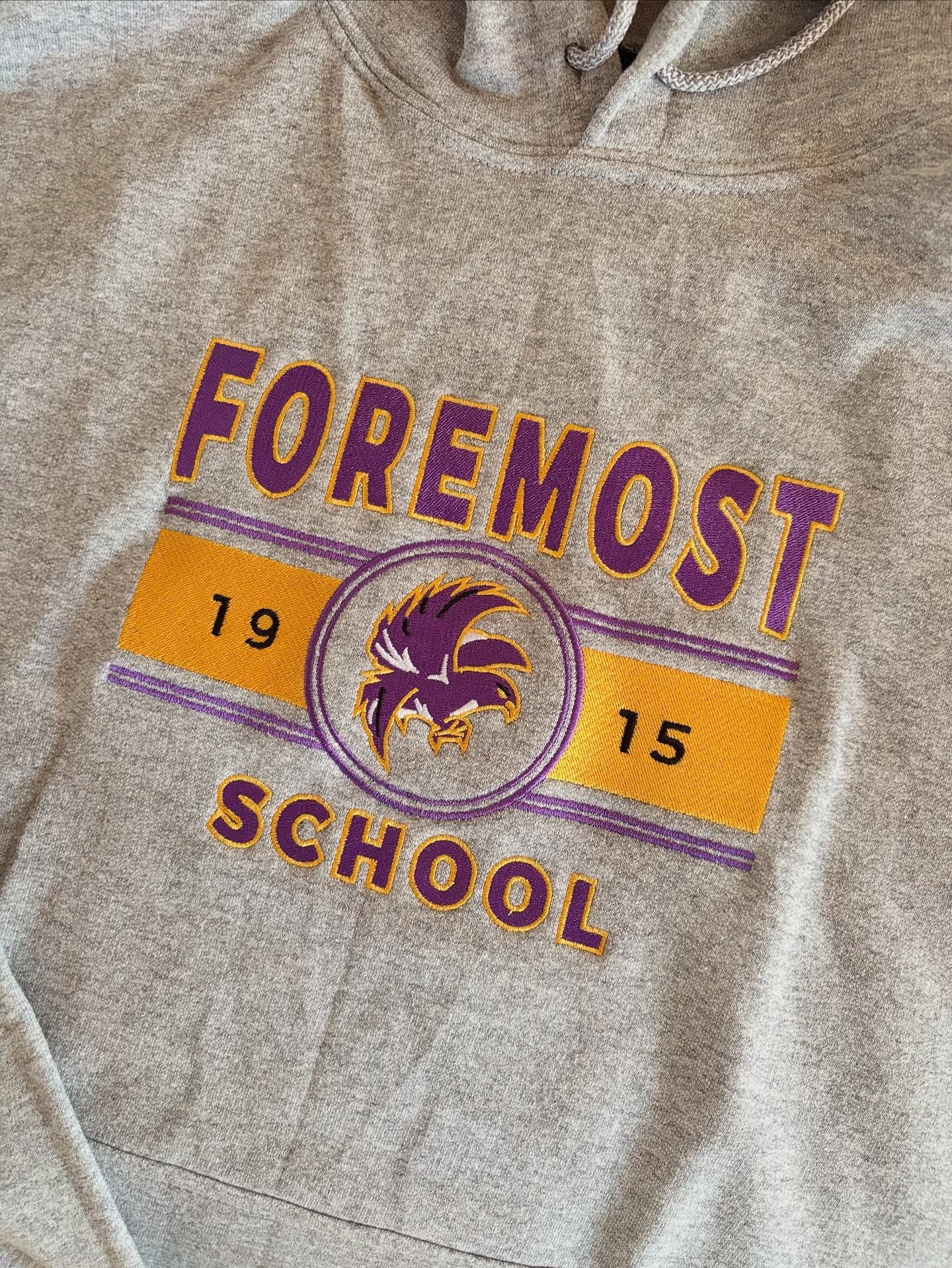 Foremost Apparel - preorder deadline is tomorrow! Sept 30th.
Orders can still be placed anytime after Sept. 30th and take 7-10 business days for completion.
Order online or paper forms - available at school office!